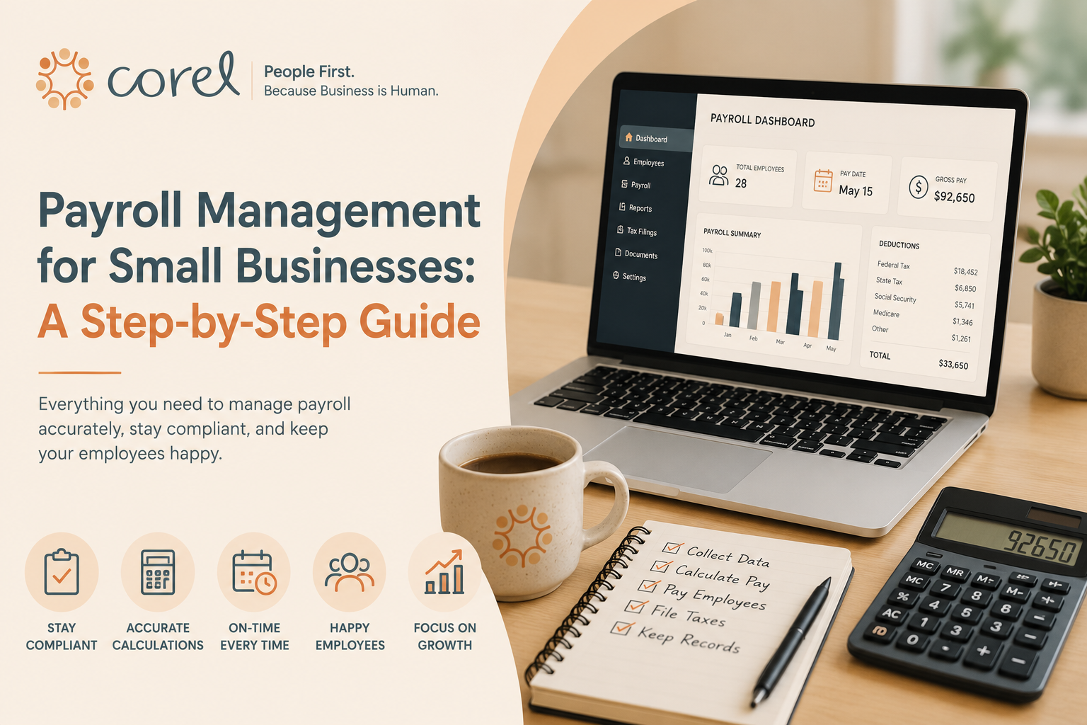 Payroll Management for Small Businesses: A Step-by-Step Guide
