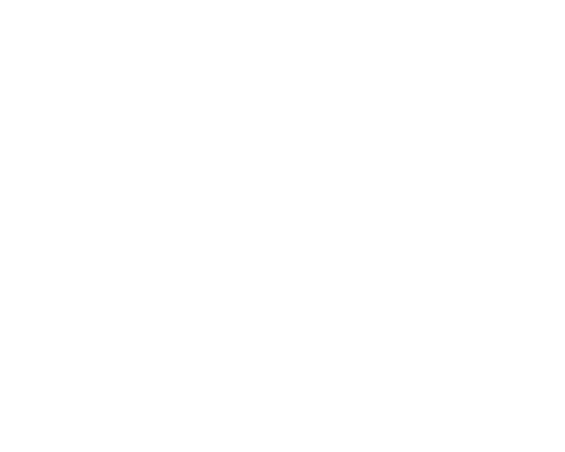 Black background with white outline drawing of two hands facing upwards, palms open.