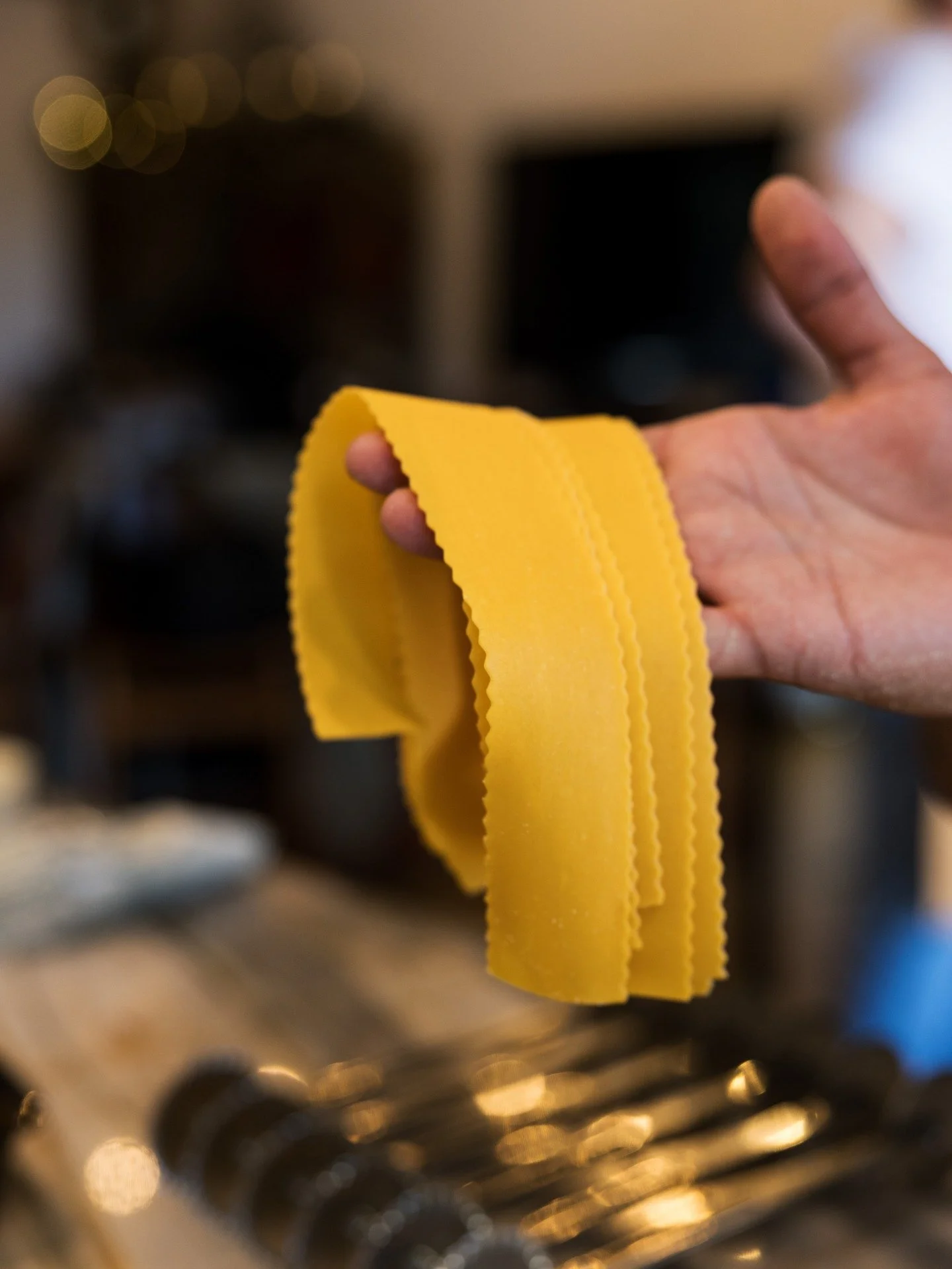 Pappardelle - hand-cut and ready for your kitchen.