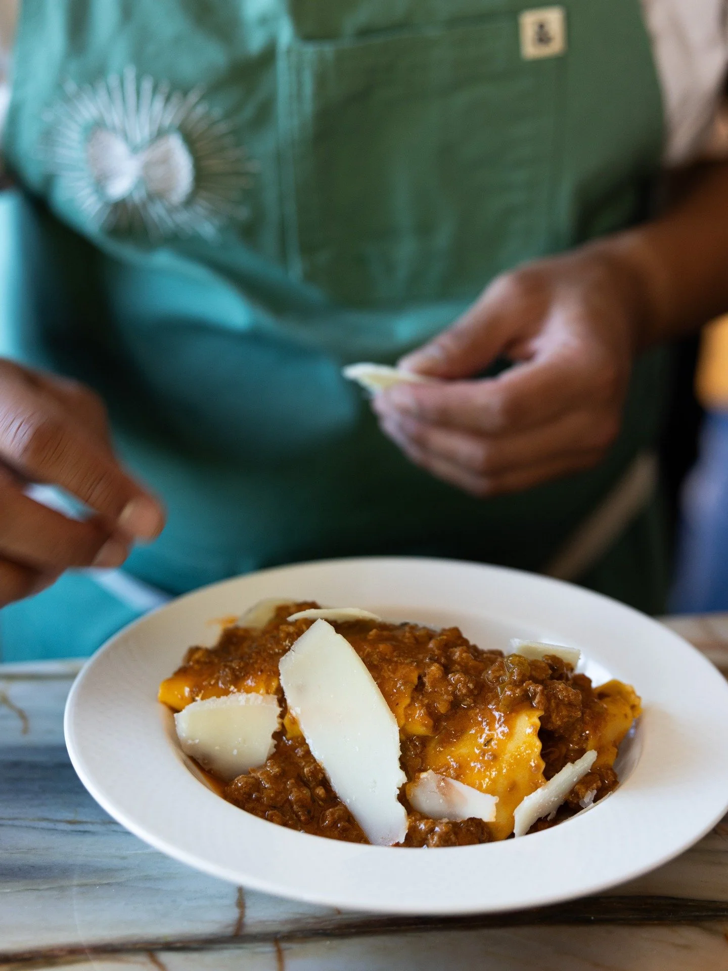 Pappardelle, meet bolognese.