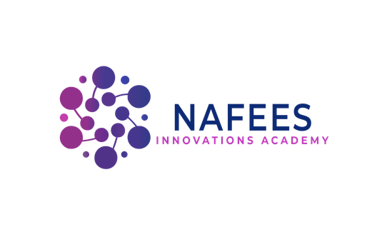 NAFES Innovations Academy logo featuring interconnected purple and blue circles with the text 'NAFES InnoVations Academy'.