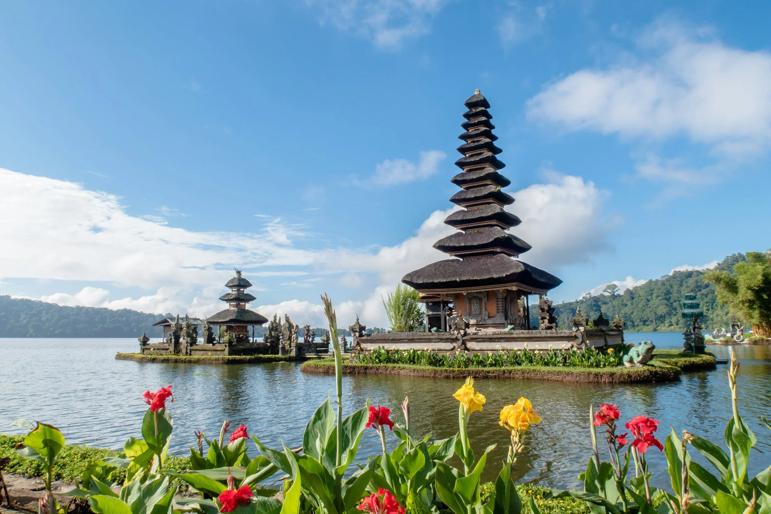 Iconic temples in Indonesia