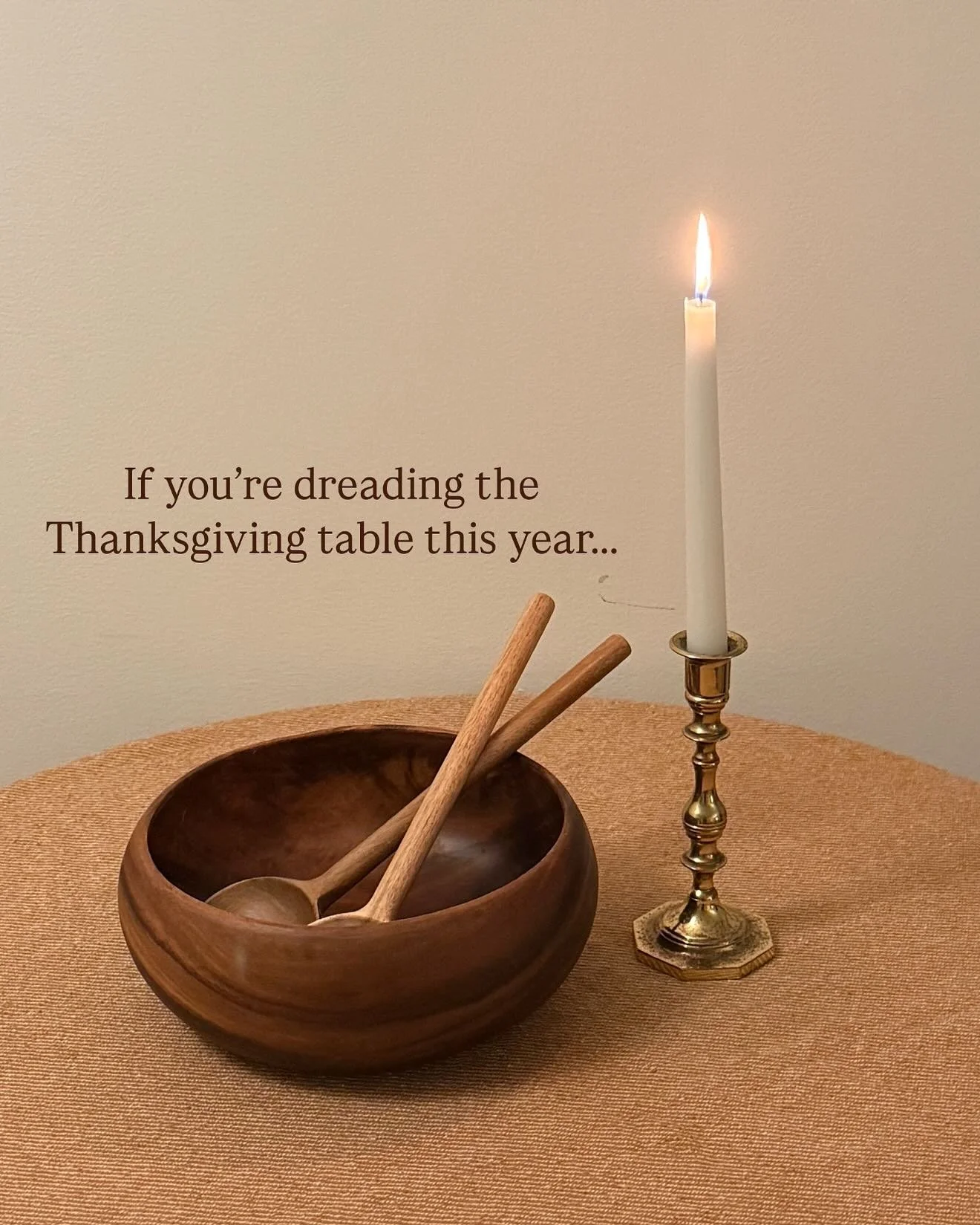 Save this or share with someone who may need this for Thanksgiving 🍂 

If you notice yourself feeling or behaving differently than how you &ldquo;should&rdquo; (ie. Wanting to hide in the bathroom with the pumpkin pie and a fork instead of sitting a