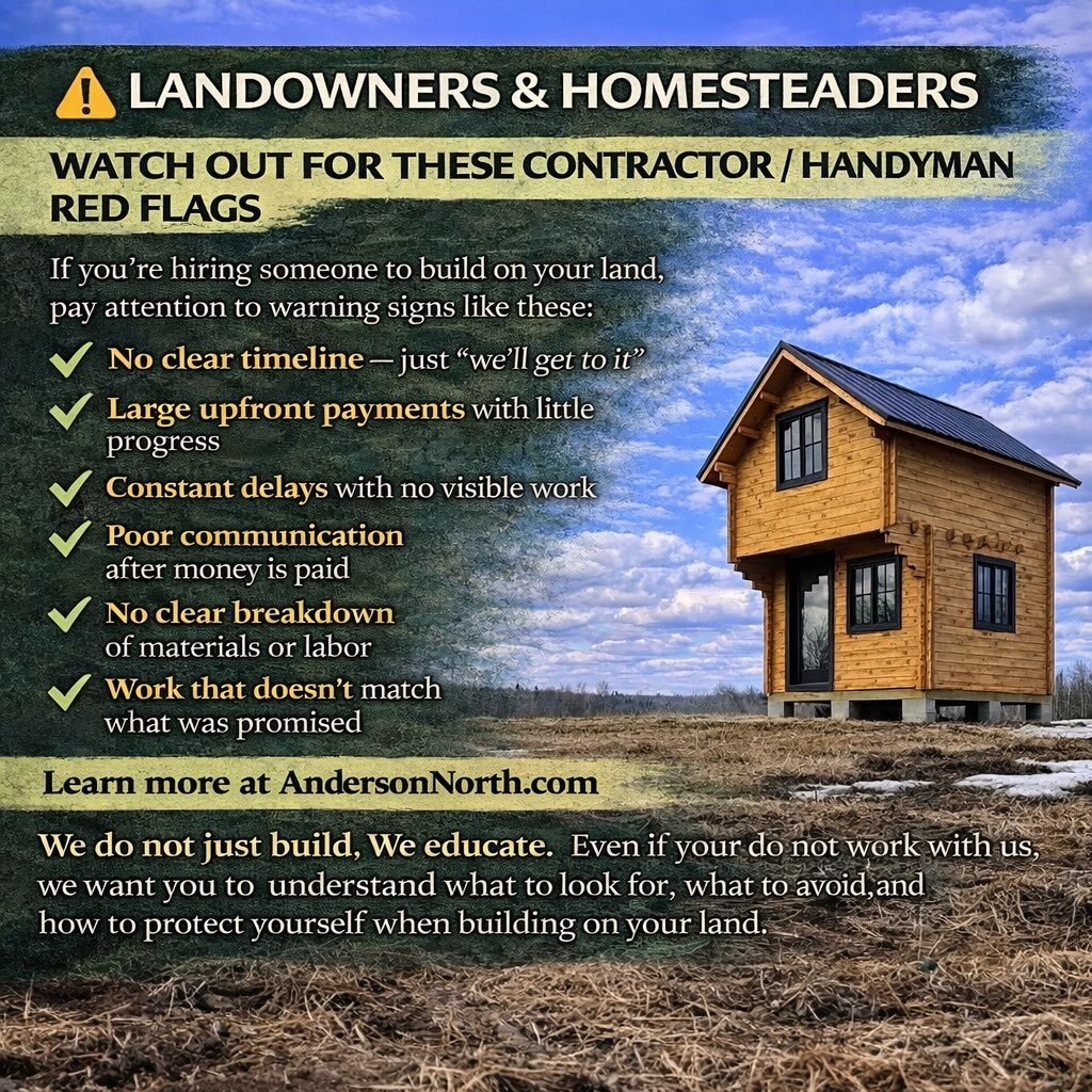 With the warmer weather coming, more people are getting ready to build on their land, and that is exactly where problems can start if you are not careful.

One of the biggest methods used by people who scam or take advantage of others is approaching 
