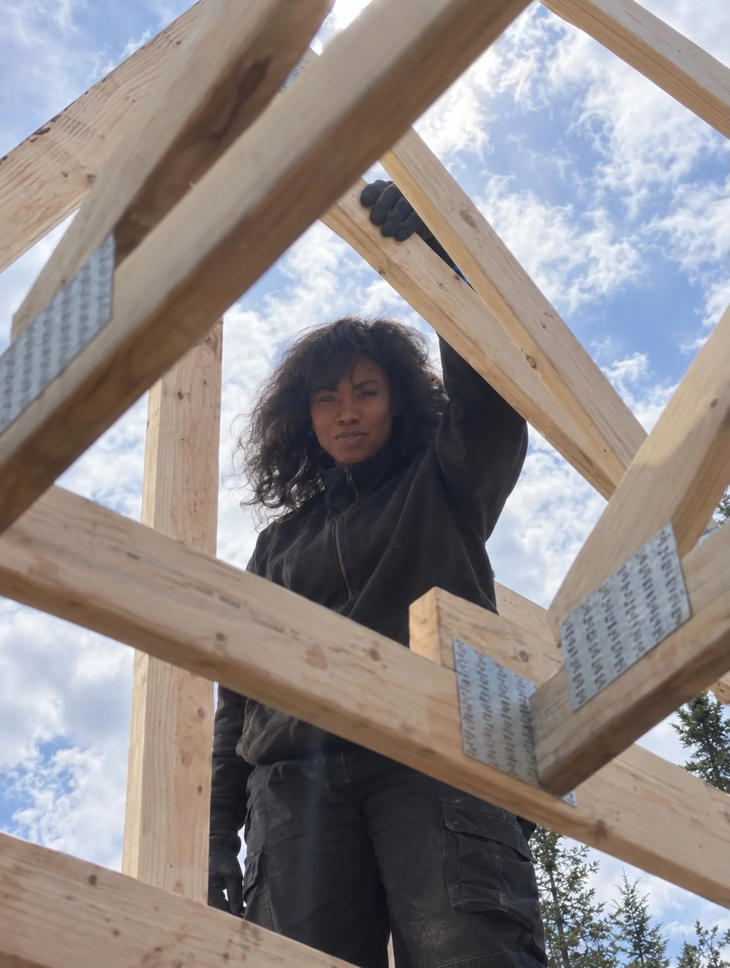 Anderson North sells cabin kits. That&rsquo;s where it started, and it was created by owner Ashley Anderson, the woman in this photo. She came to Maine and started this company so people could build their own north.

Building your own matters because