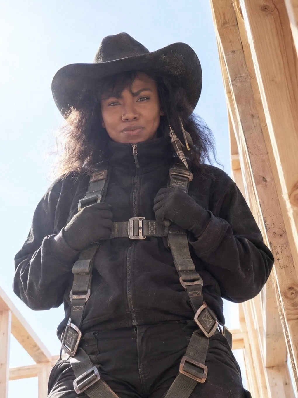 Taken with a Canon EOS R6. No AI, no filters standing in for the truth. Every photo you see here is what it actually looks like to build one of these.

Owner Ashley Anderson, harness on, hat on, ready for whatever the day brings. Real framing, real w