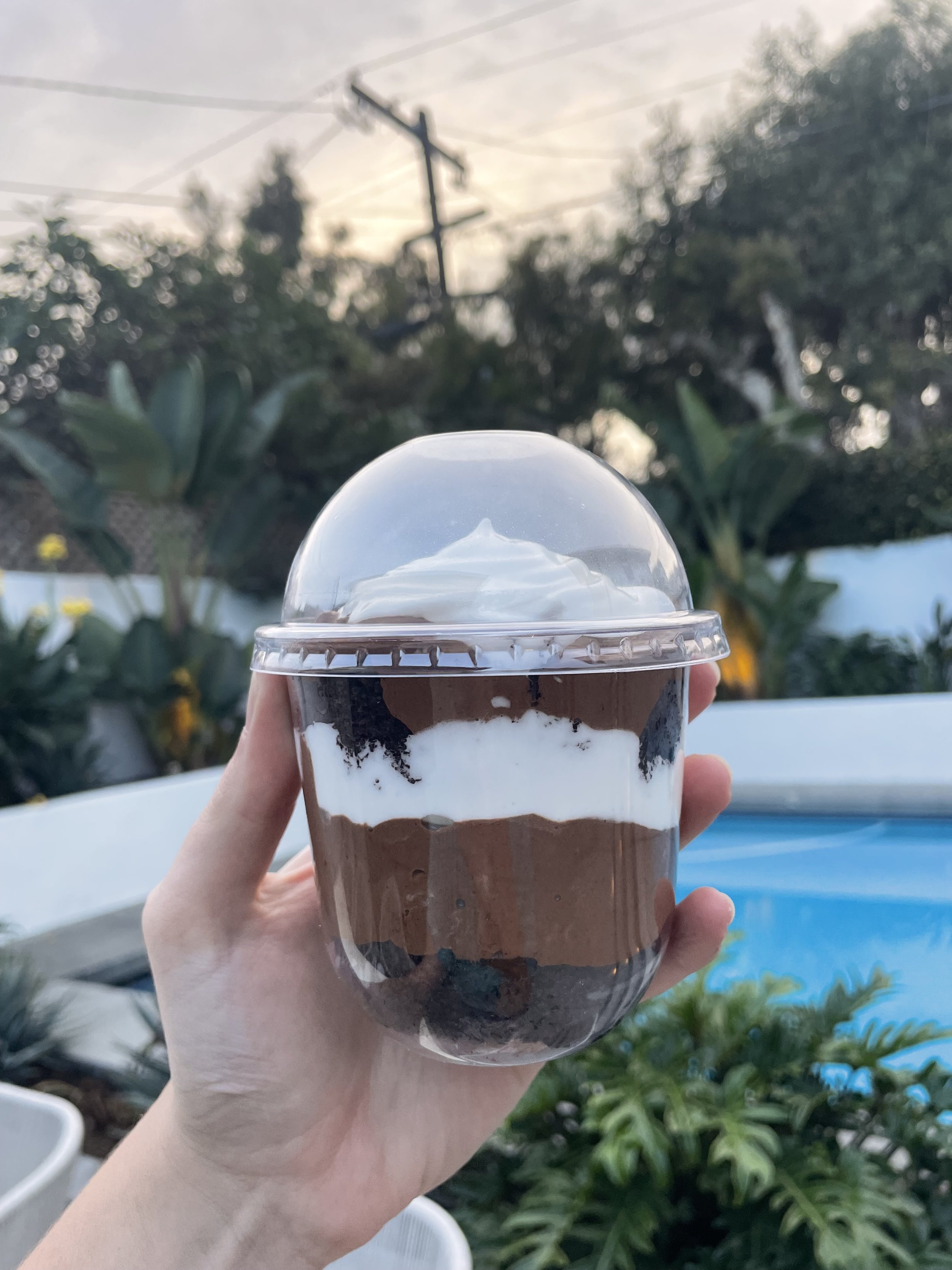 Chocolate Mousse Cake Layer Jar