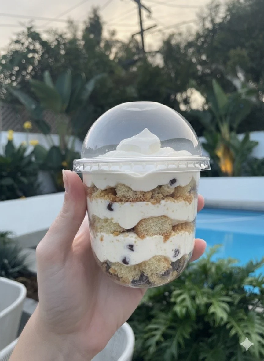Cannoli Layer Cake Jar