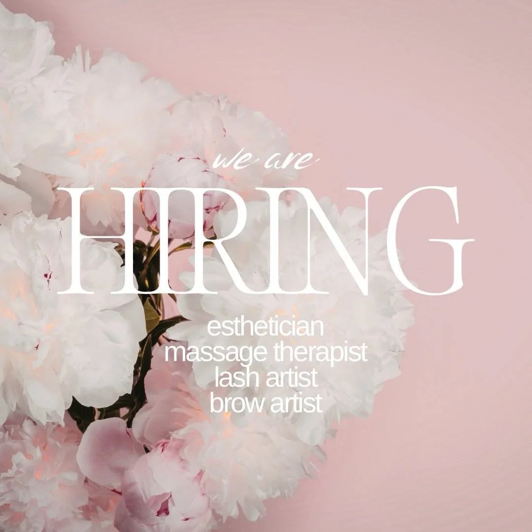 Happy to announce that we are expanding our team &amp; looking for experienced estheticians, massage therapists, lash artists, &amp; brow artists! 

If you are interesting in joining our team &amp; have experience, please send your resume to sknhabit