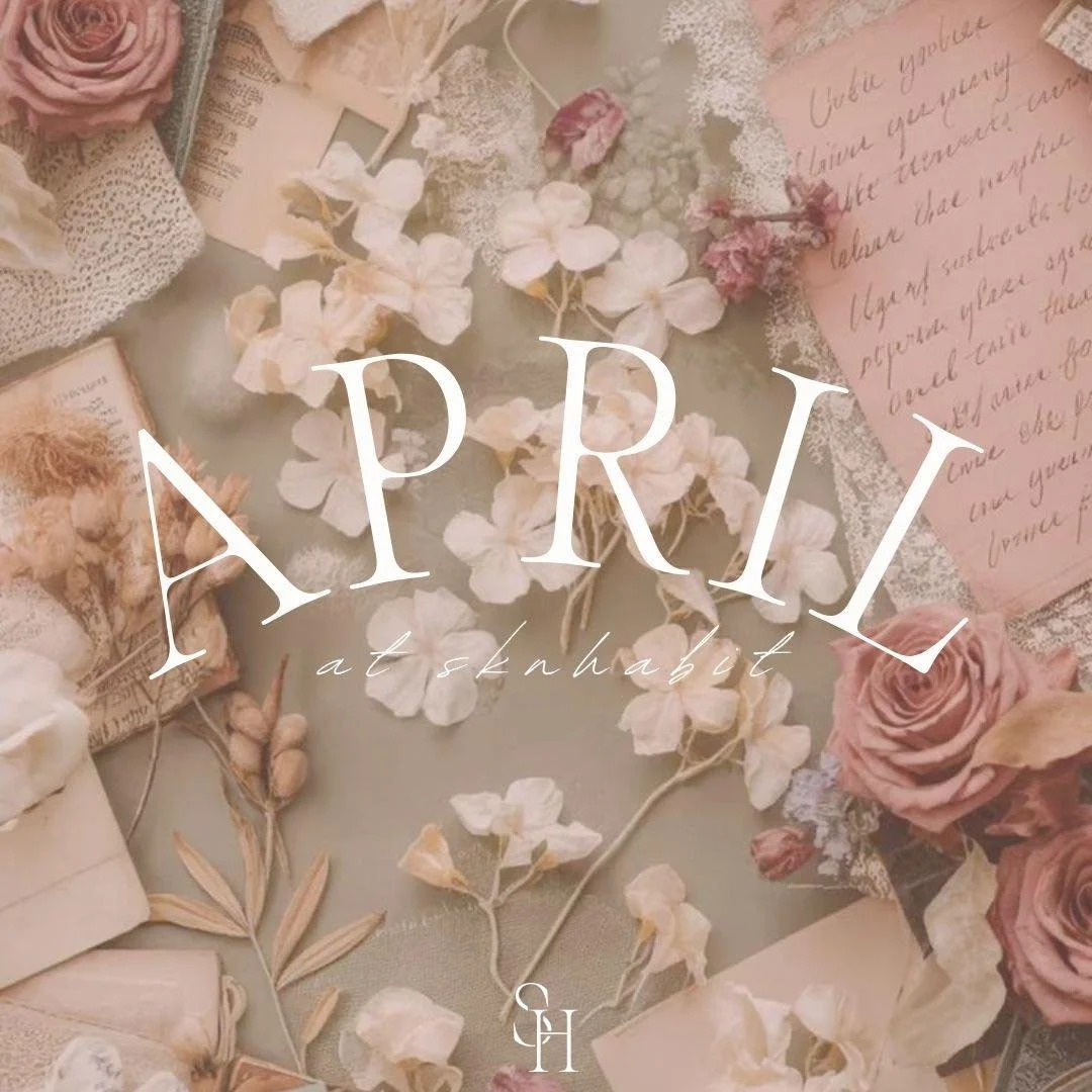 A few new things, a few exciting changes, &amp; a lot to look forward to this month at SKNHABIT 🩷

#pittsburgh #april #esthetician #facial #spraytan