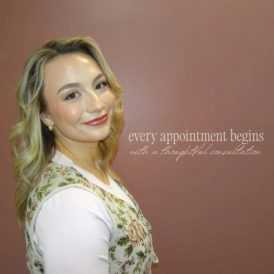 Every appointment includes a complimentary consultation so we can personalize your treatment to your skin + goals 🩷 

If you&rsquo;d prefer to talk through your concerns and create a plan before booking a service, you also have the option to book a 