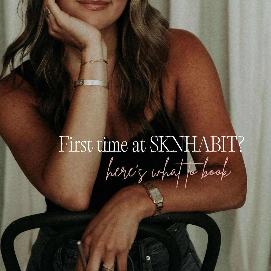 New to SKNHABIT? Start with the facial designed to get to know your skin and build better habits from day one 💕