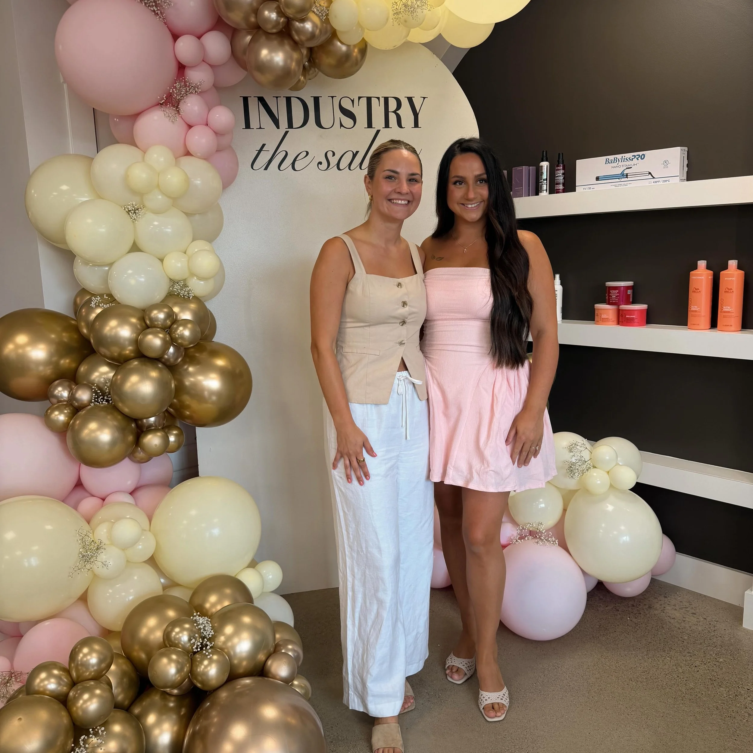 So happy we got to celebrate @industry_thesalon beautiful new space yesterday + be a small part of the grand opening festivities ✨

7+ years of sitting in @partlyclauudy chair and getting to watch her career continue to grow 🤍 From one space to the 