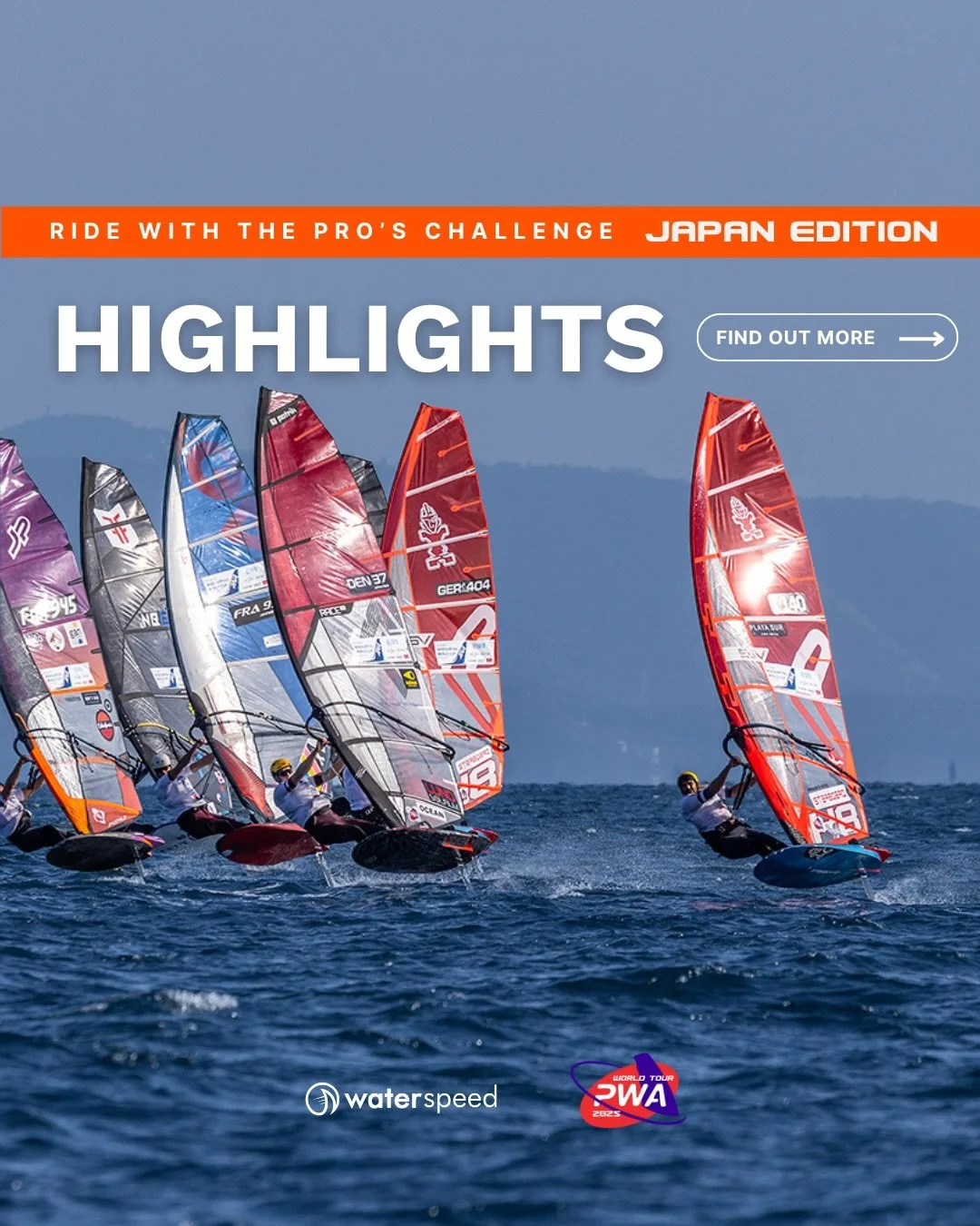 The competition in Japan is over, with @justinelemeteyer and @matteo_iachino crowned World Champions! 🏆🌍 

But the @pwaworldtour challenge is still live on Waterspeed, and for now, @windsurf777 is in the lead! 

Only 4 days left!