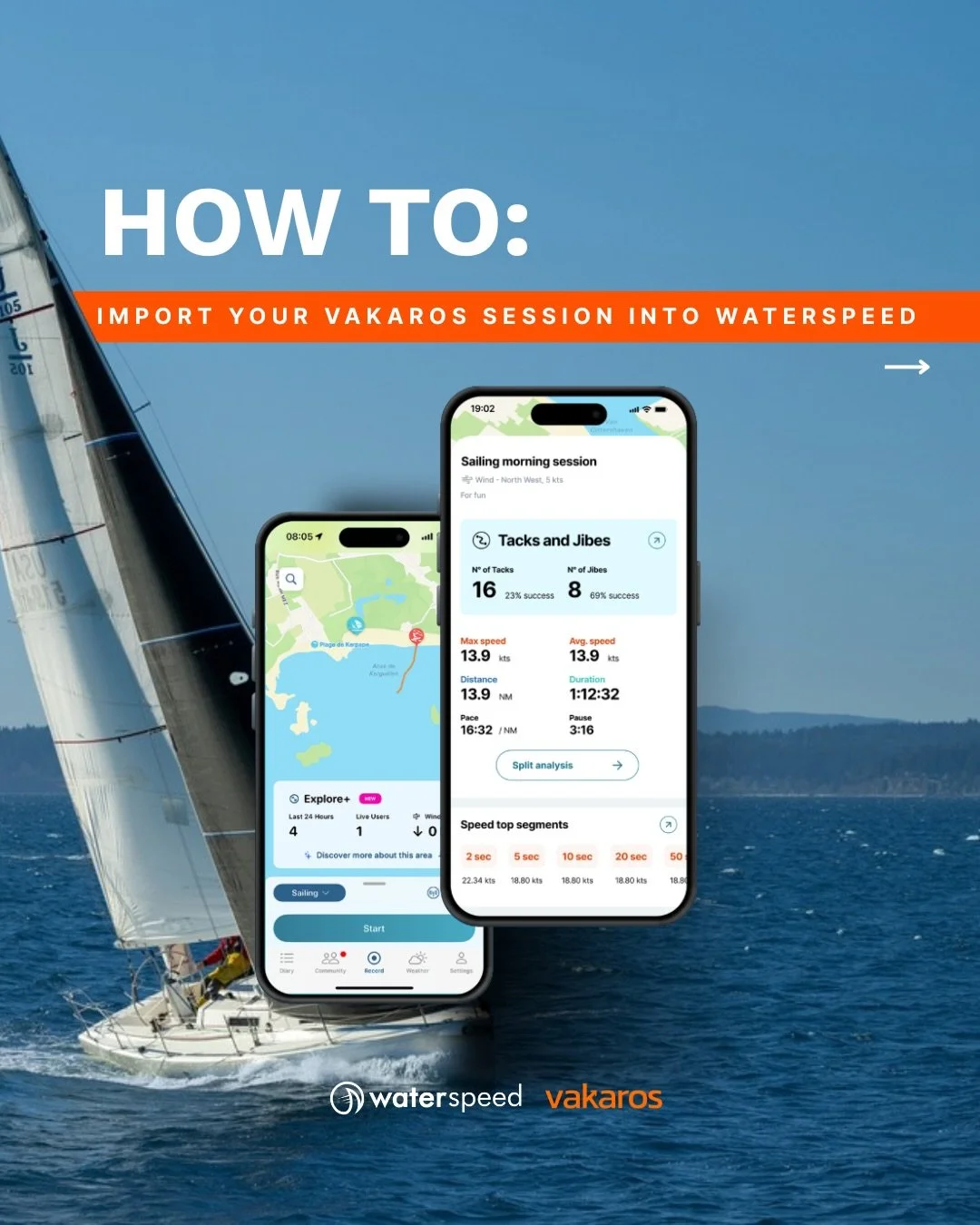 Want to bring your @vakaros_sailing Atlas sessions into Waterspeed?
Follow these quick steps and get your full analytics in seconds.

#VakarosxWaterspeed #vakaros #sailing #waterspeed