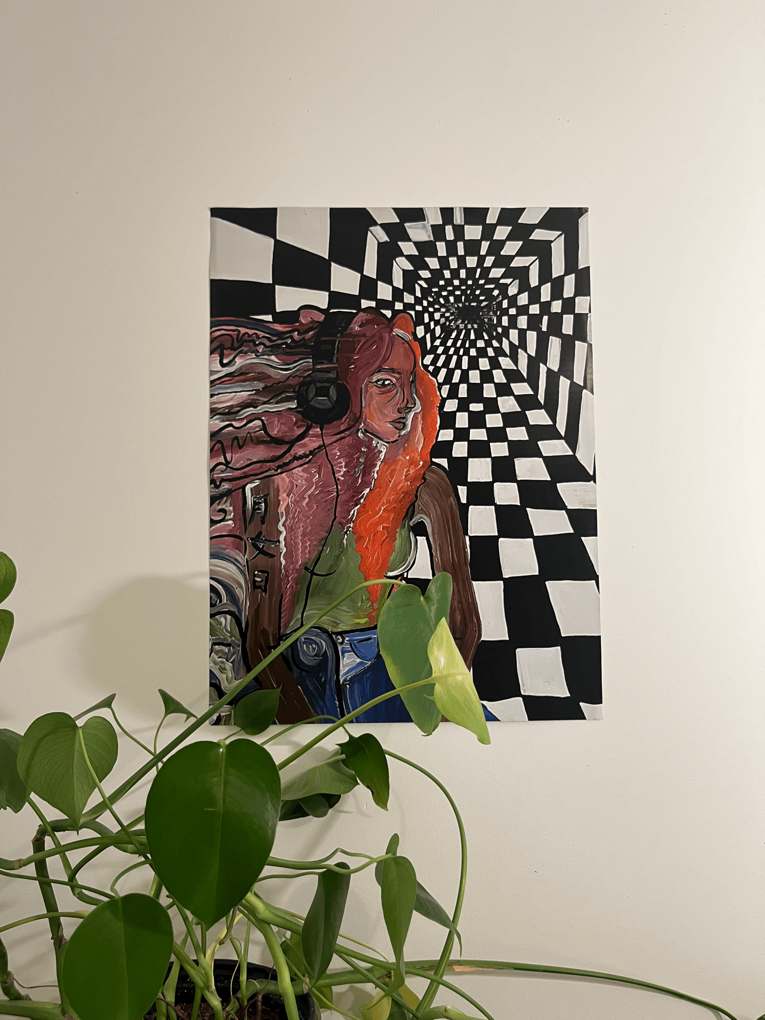 'Intergalactic Girl' Poster Print