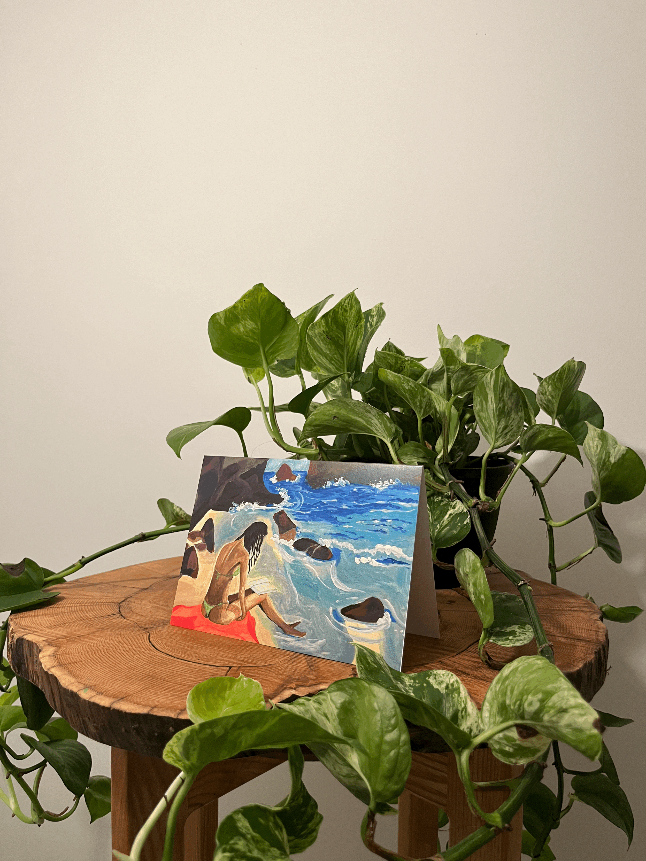 'Solitude' Card Print