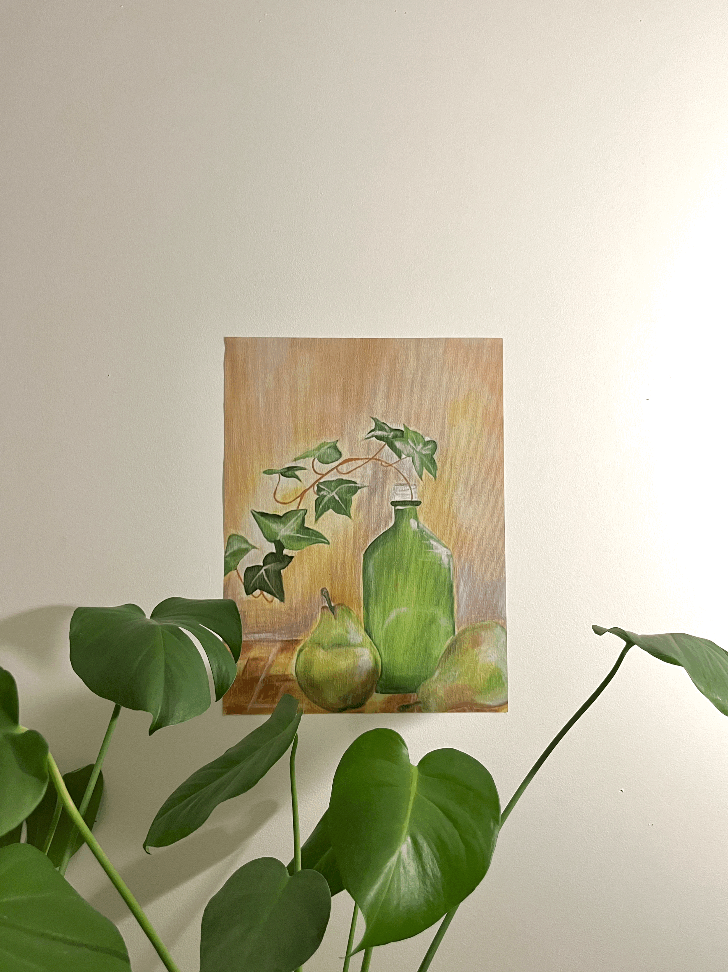 'Pear and Vine' Poster Print