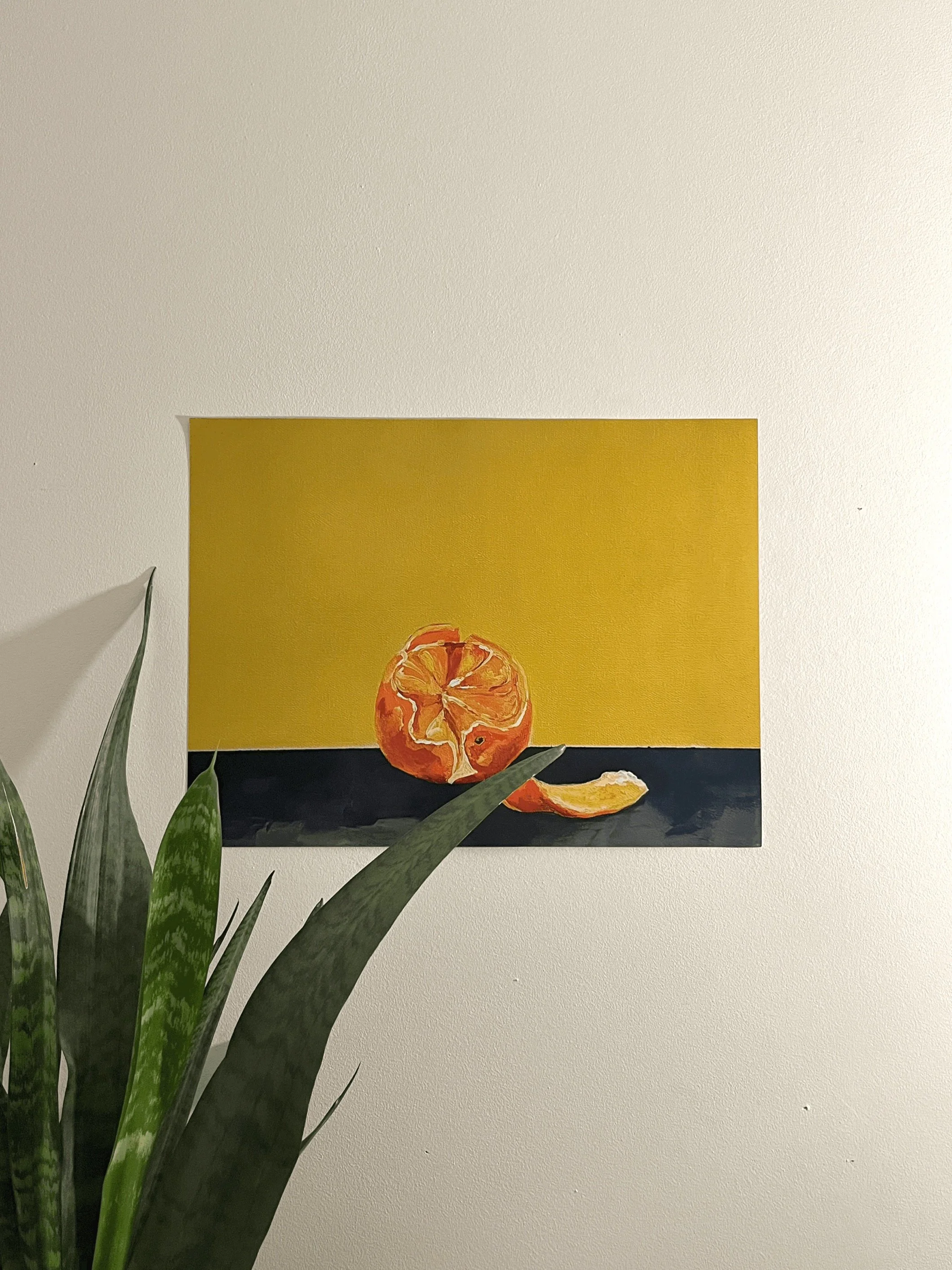 'The Orange' Poster Print
