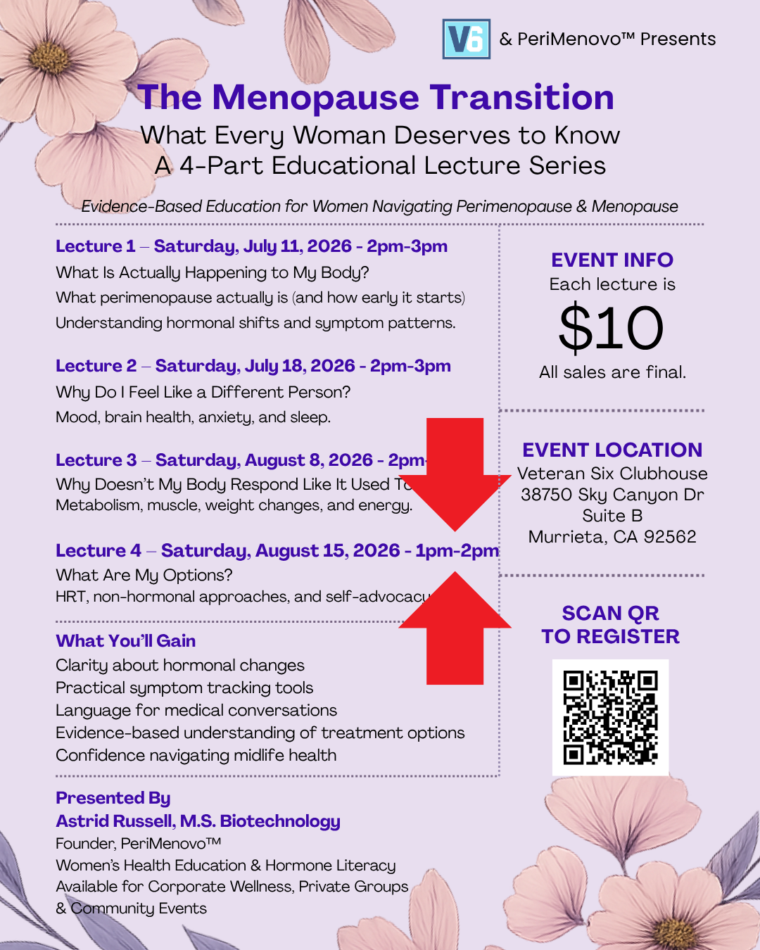 Menopause Lecture Series
