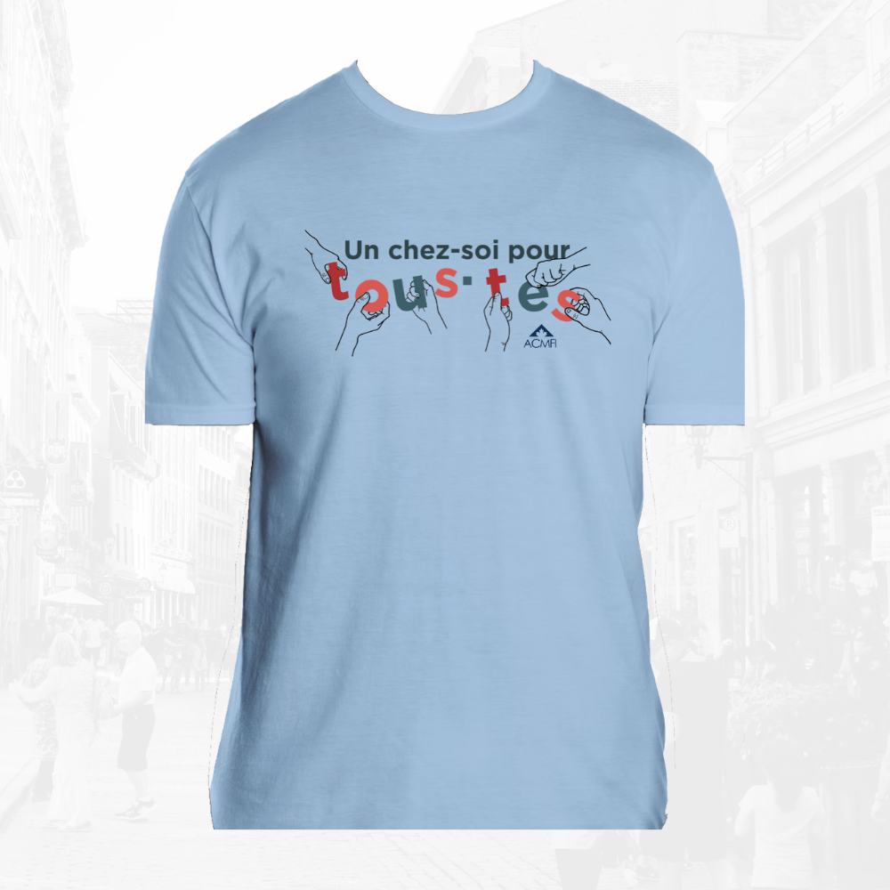 Un chez-soi pour tous·tes T-shirt