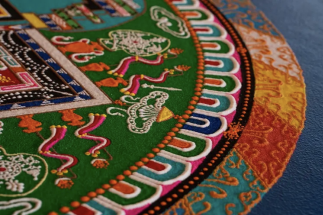 Medicine Buddha Sand Mandala