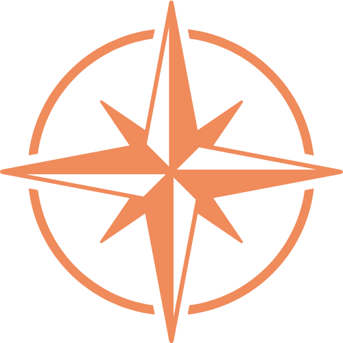Compass icon indicating self-service guided operational tools to help growing teams.