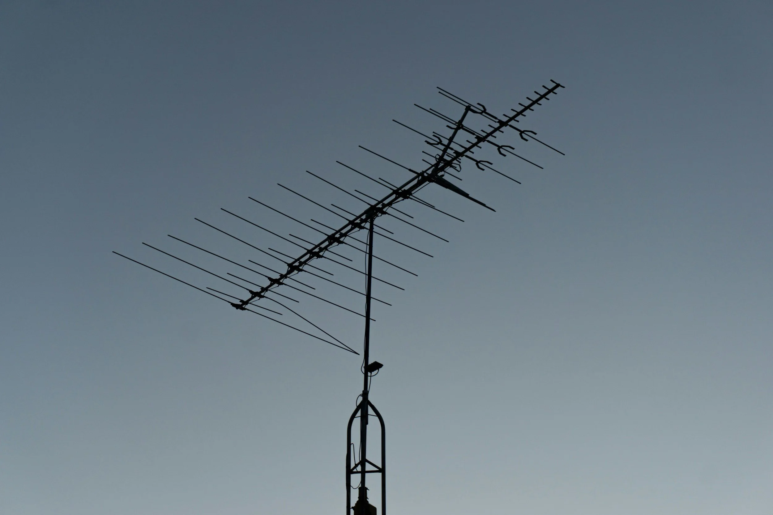 Hitting the airwaves.