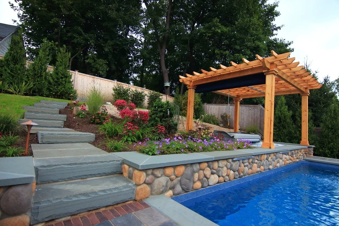 Commercial Photography - Pools and landscaping