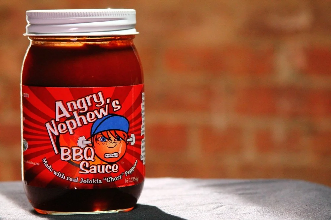 Product photography - Angry Nephew's BBQ Sauce