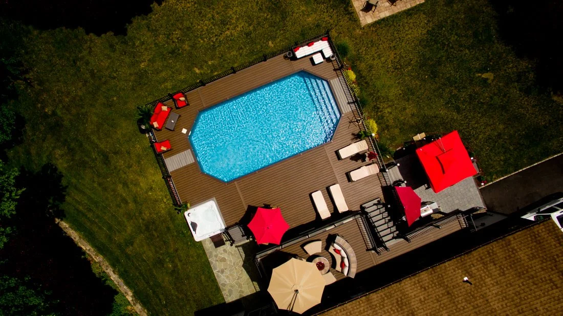 Commercial Drone Photography - Pools