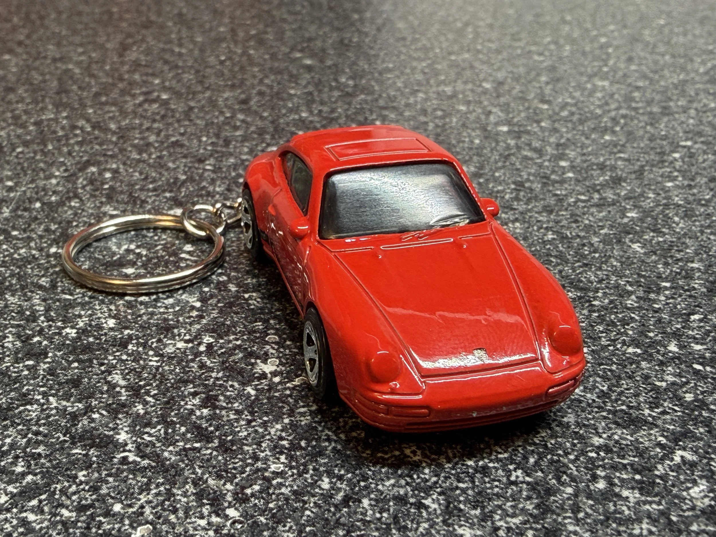 1996 Porsche 911 Carrera 993 Keychain Red Hot Wheels Matchbox