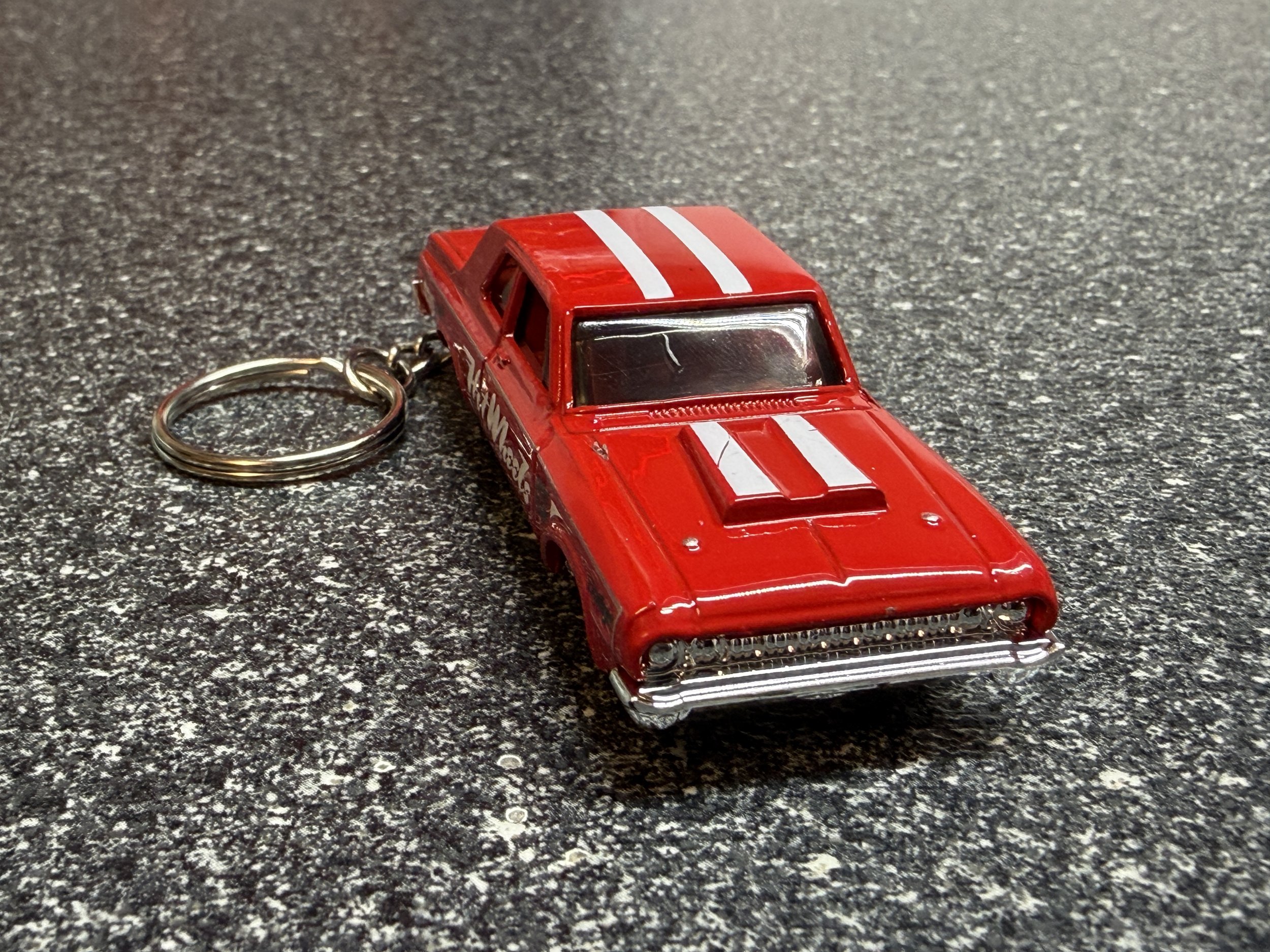 1964 Dodge 330 Keychain  Red Matchbox Hot Wheels HEMI