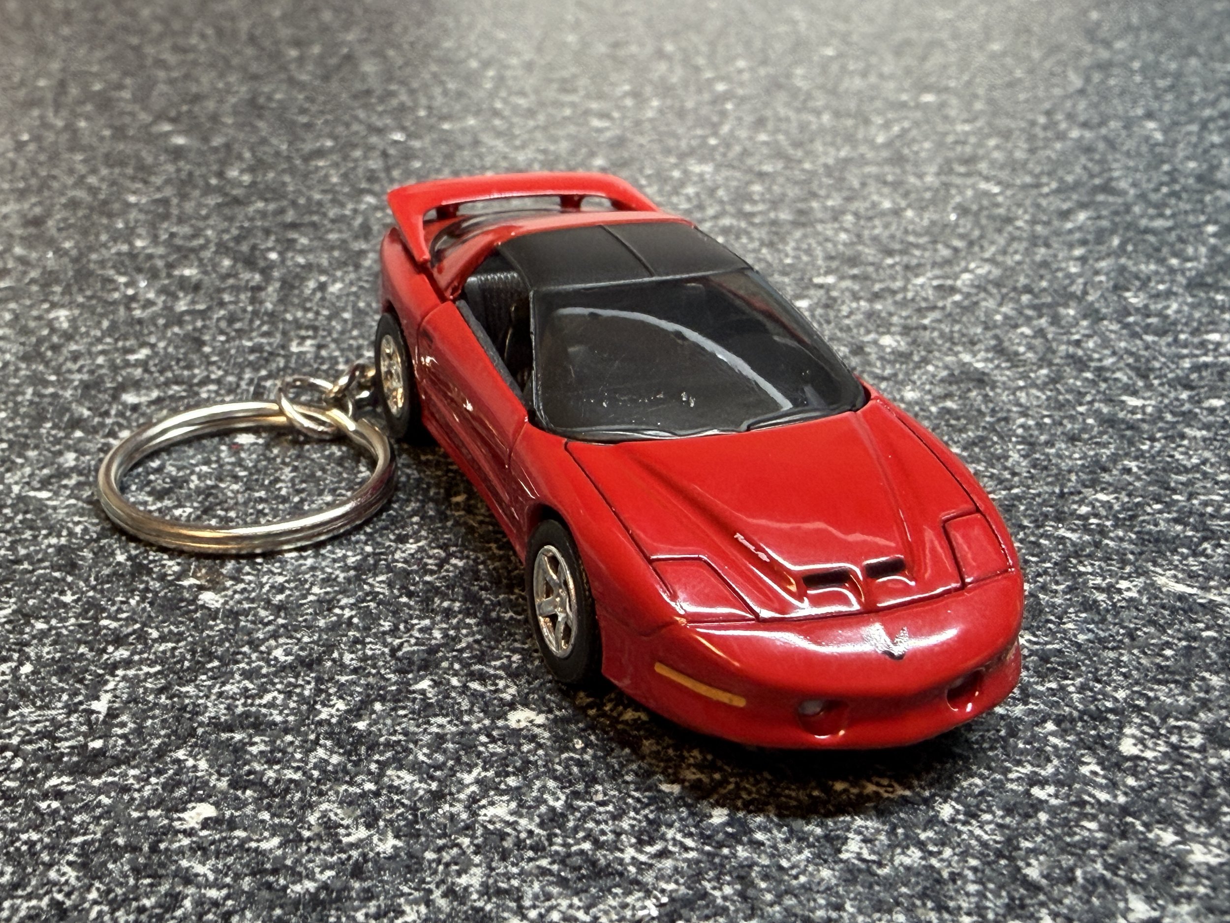 1997 Pontiac Firebird T/A TransAM Keychain Red WS6 Hot Wheels Matchbox