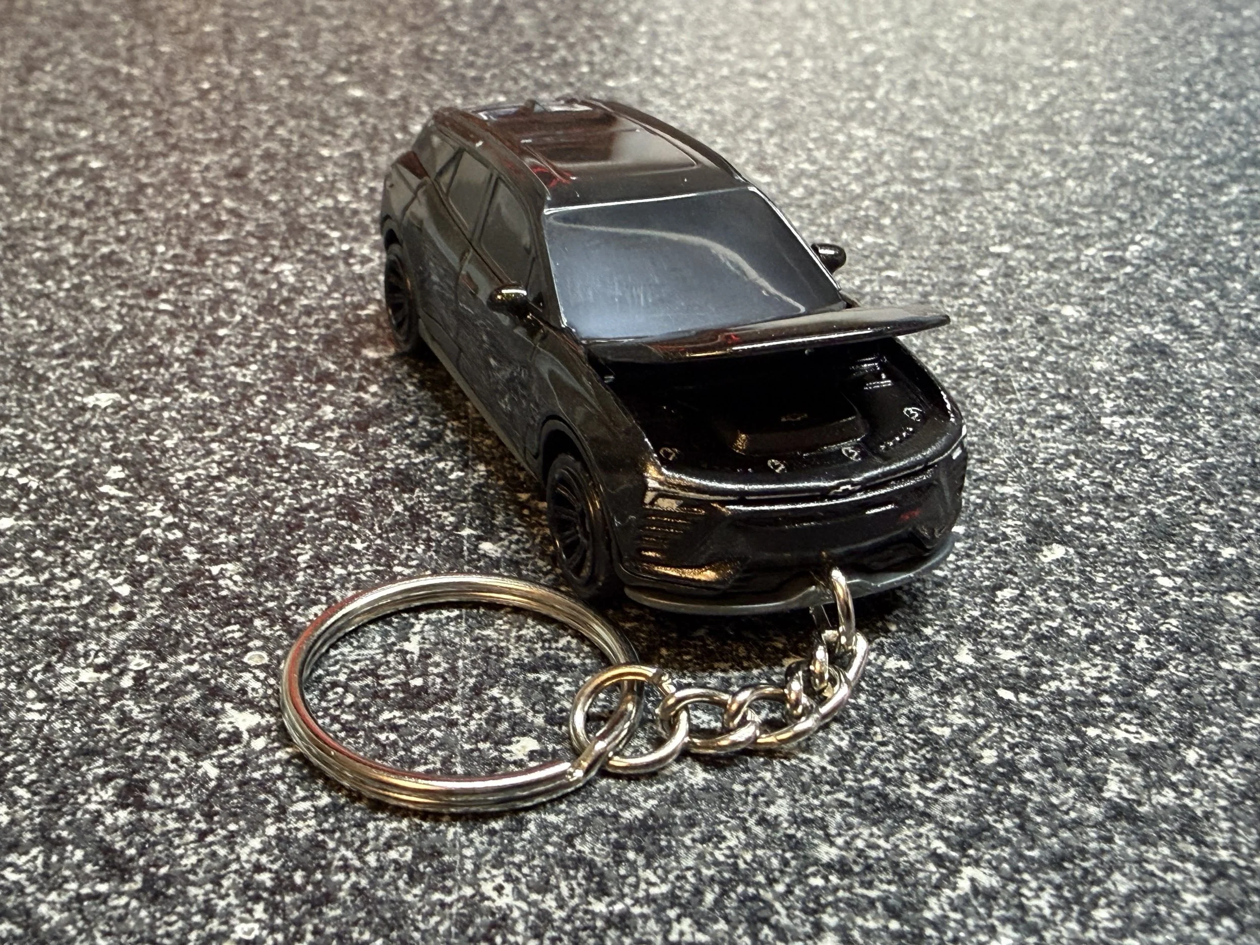 2024 Chevy Blazer Black Keychain Hot Wheels Matchbox 2020+