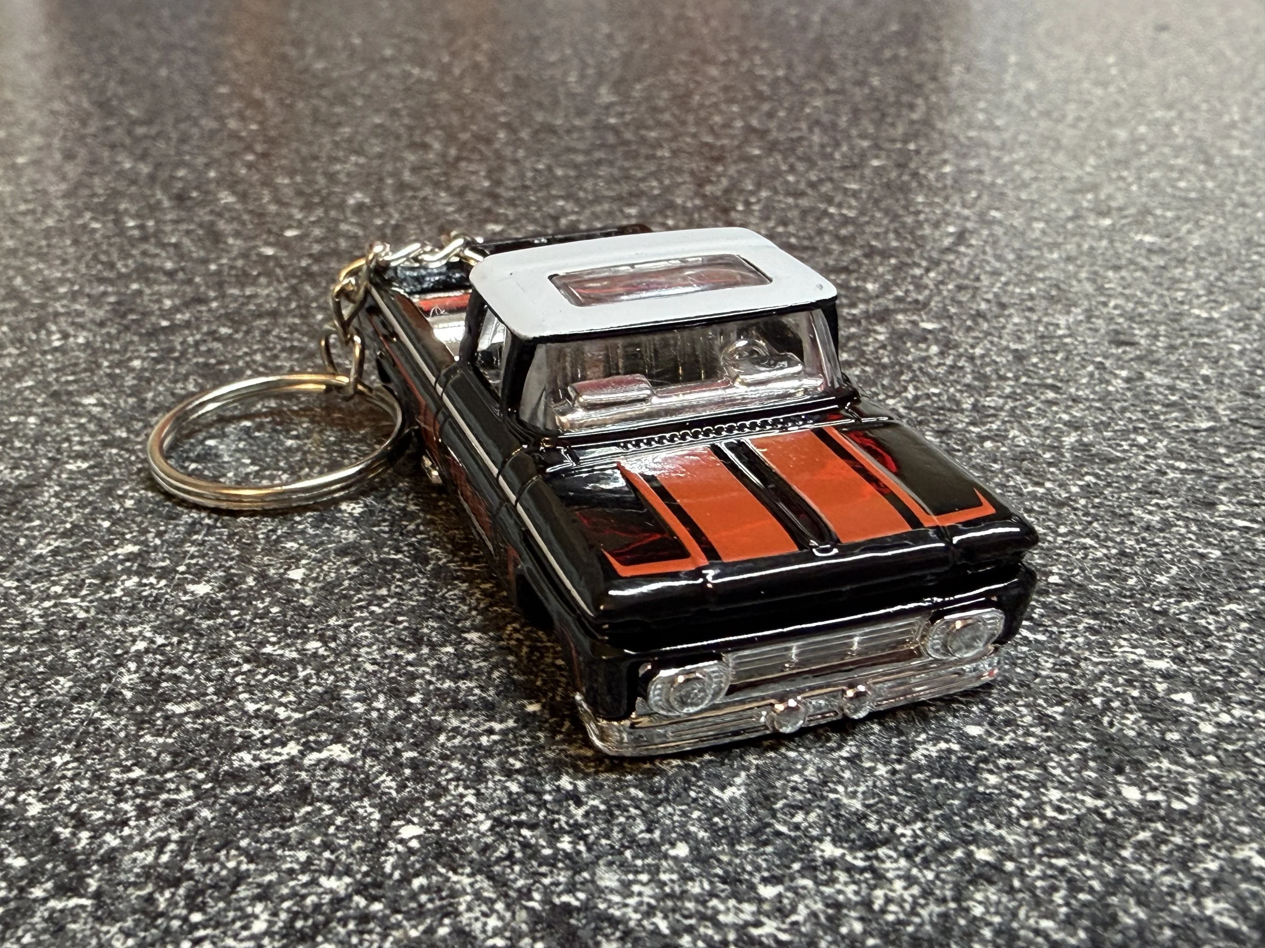 1962 Chevy C10 Truck Keychain Black Hot Wheels Matchbox