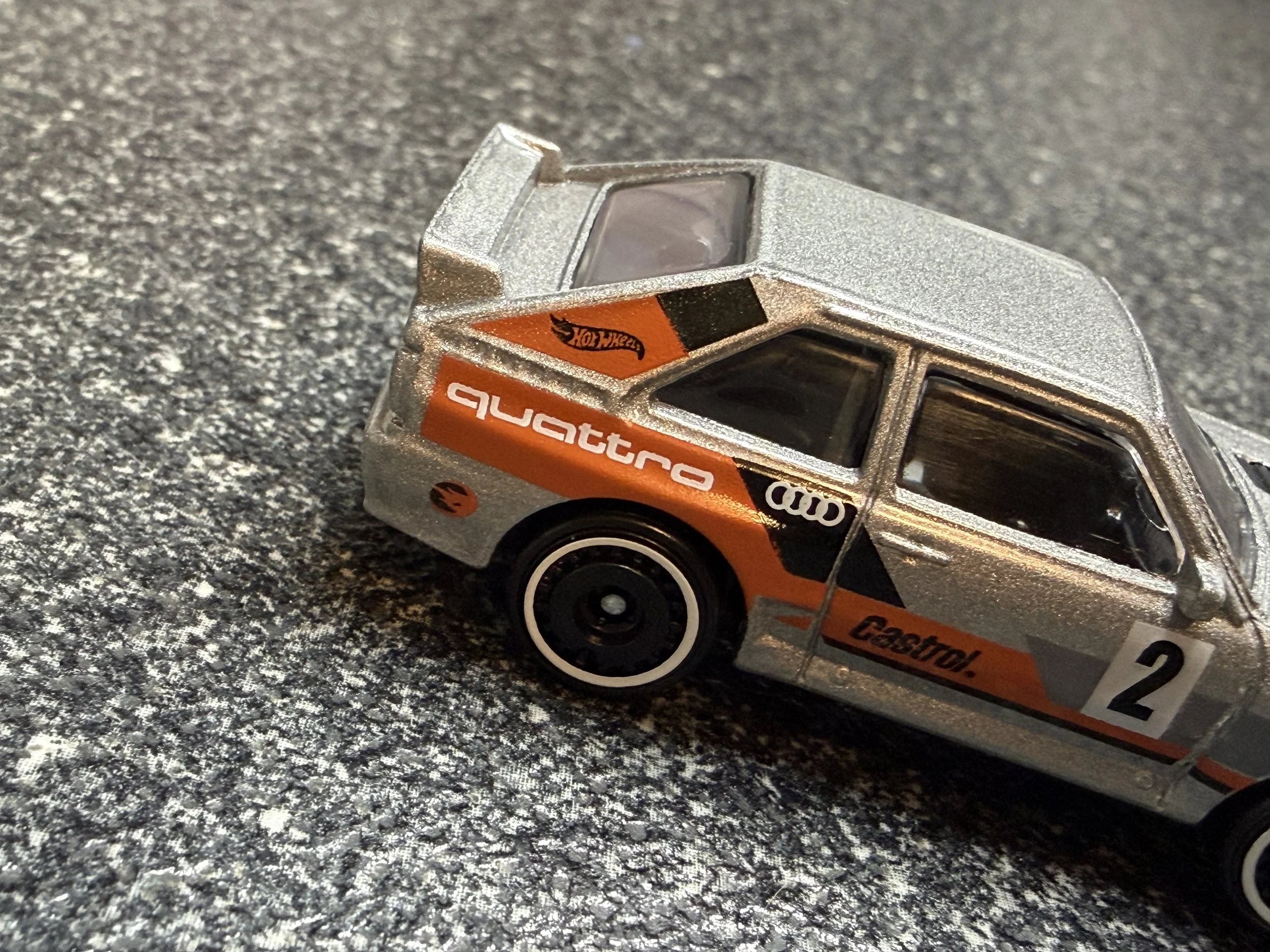 1984 Audi Quattro Keychain Hot Wheels Treasure Hunt