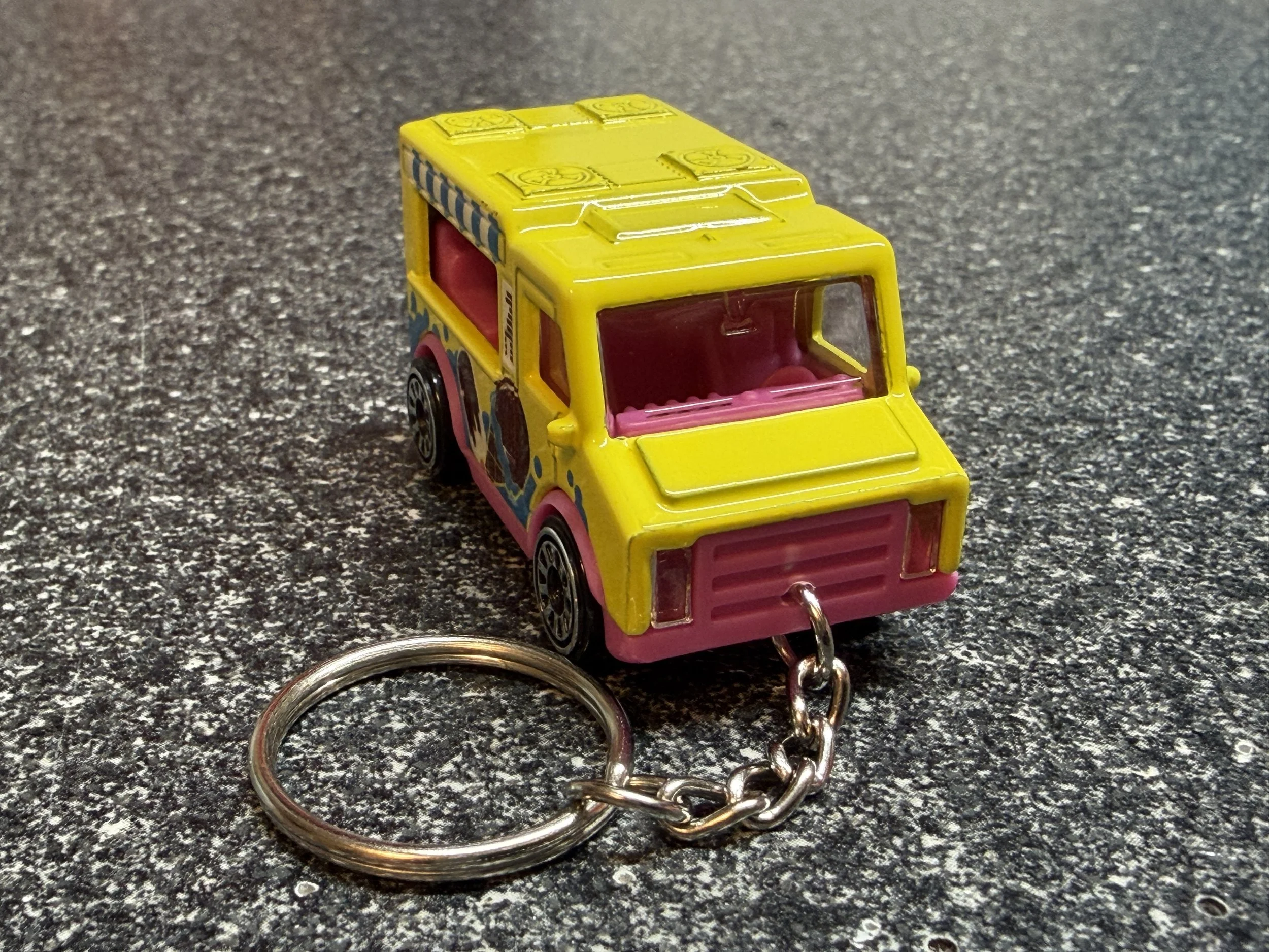 Ice Cream Truck Keychain Matchbox Hot Wheels