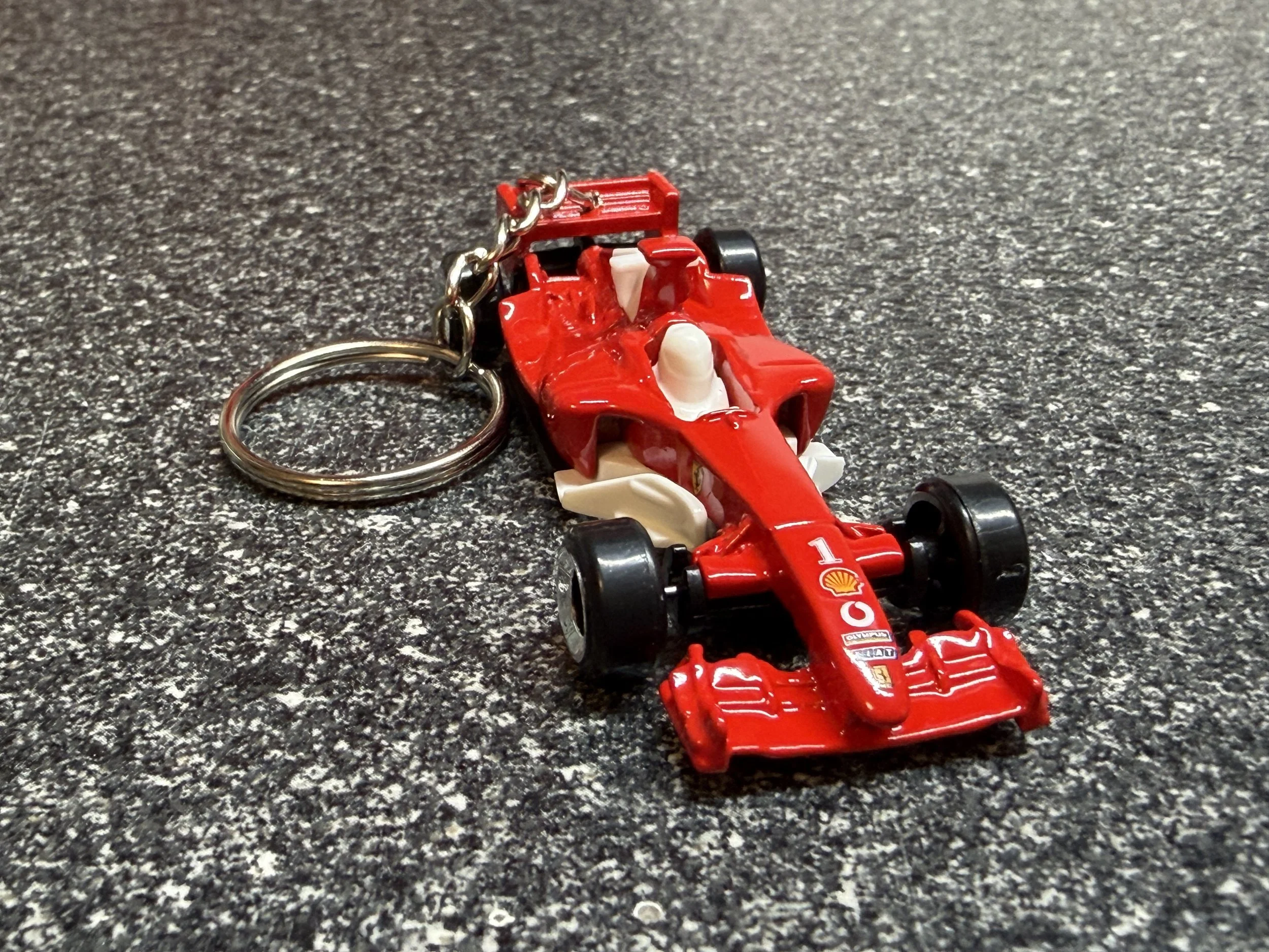 F1 Ferrari F2004 Keychain Hot Wheels Formula One Michael Schumacher