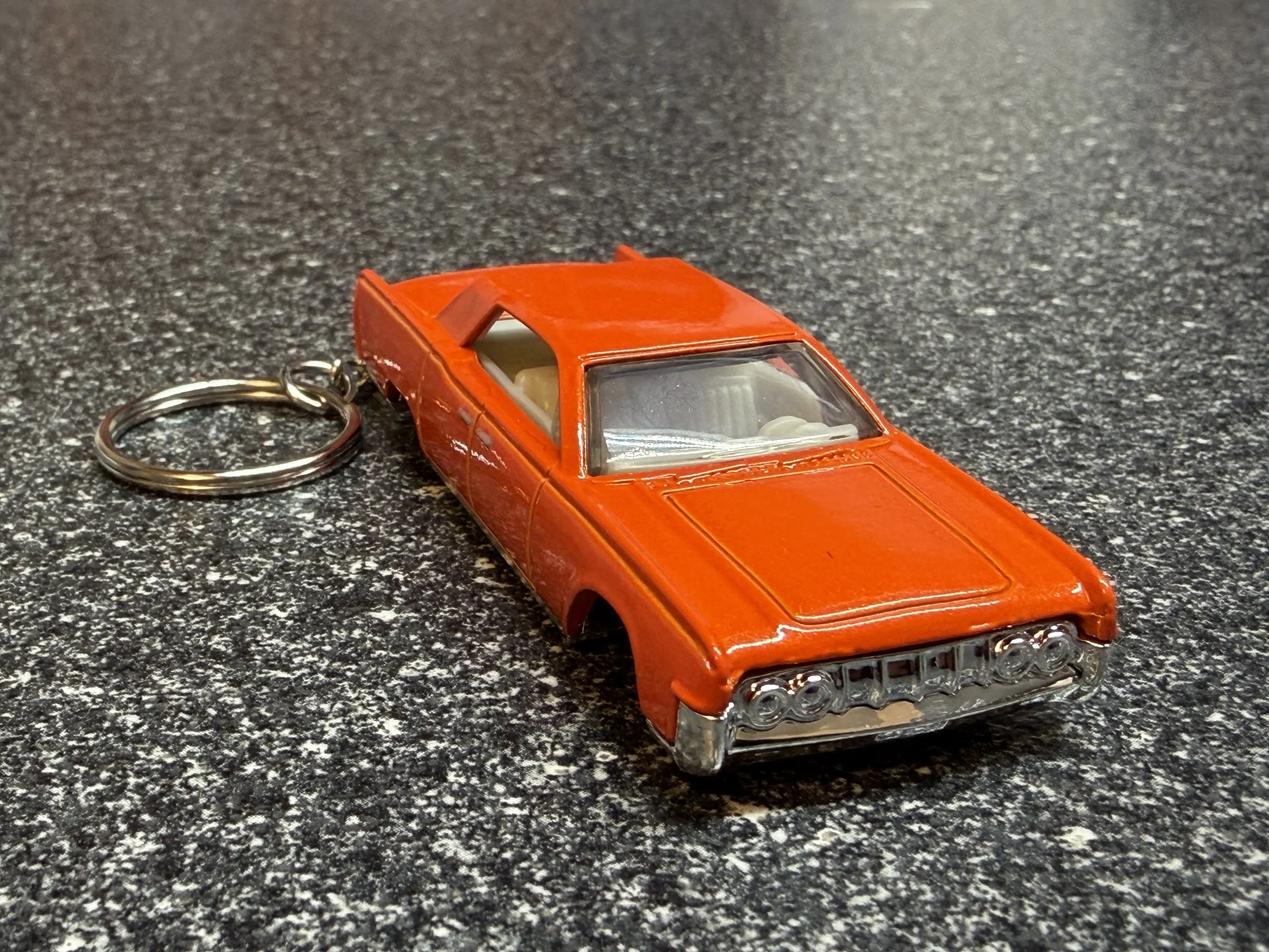 1964 Lincoln Continental Keychain Orange Hot Wheels