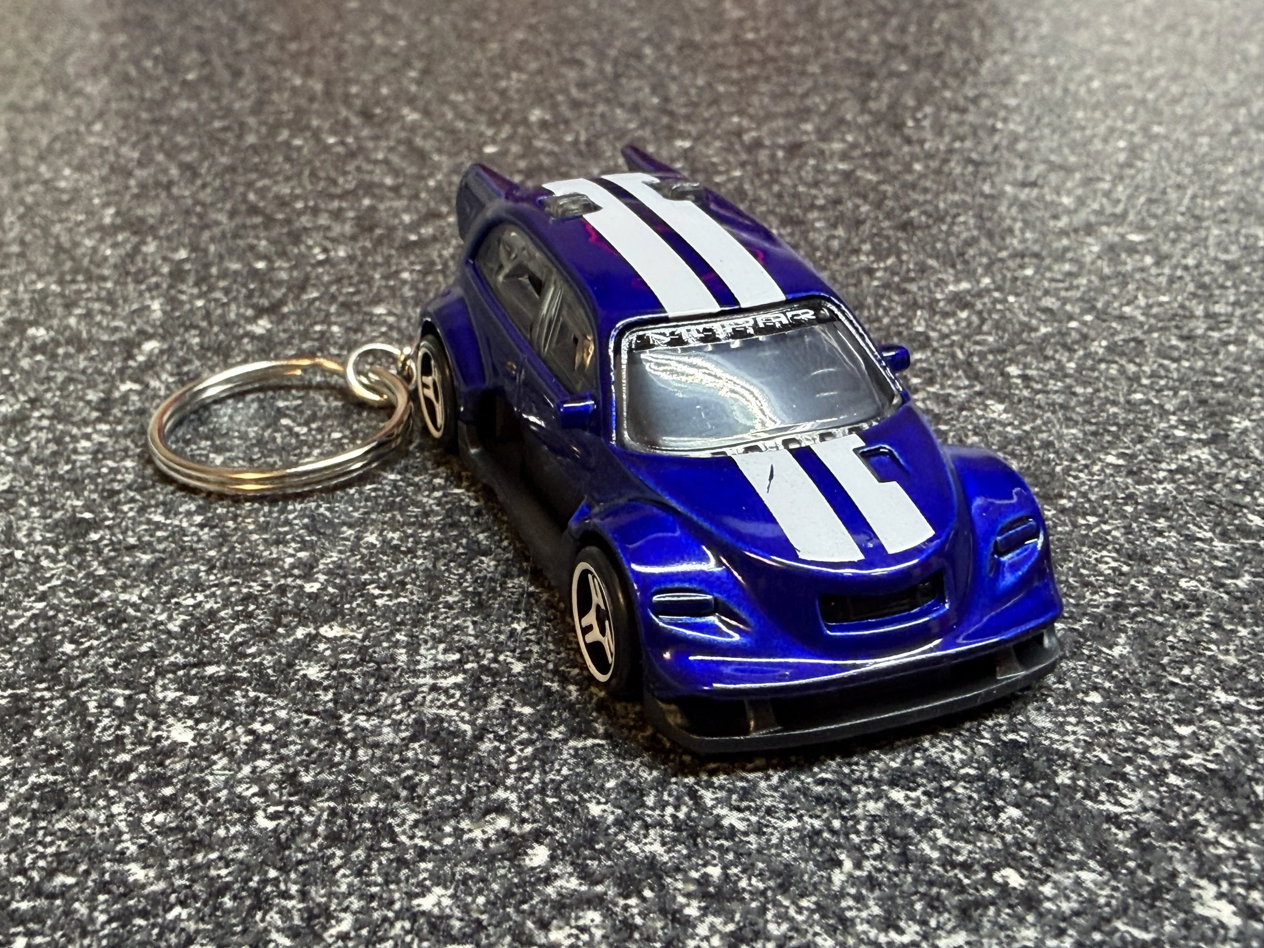 PT Cruiser Keychain Blue Hot Wheels Matchbox Chrysler