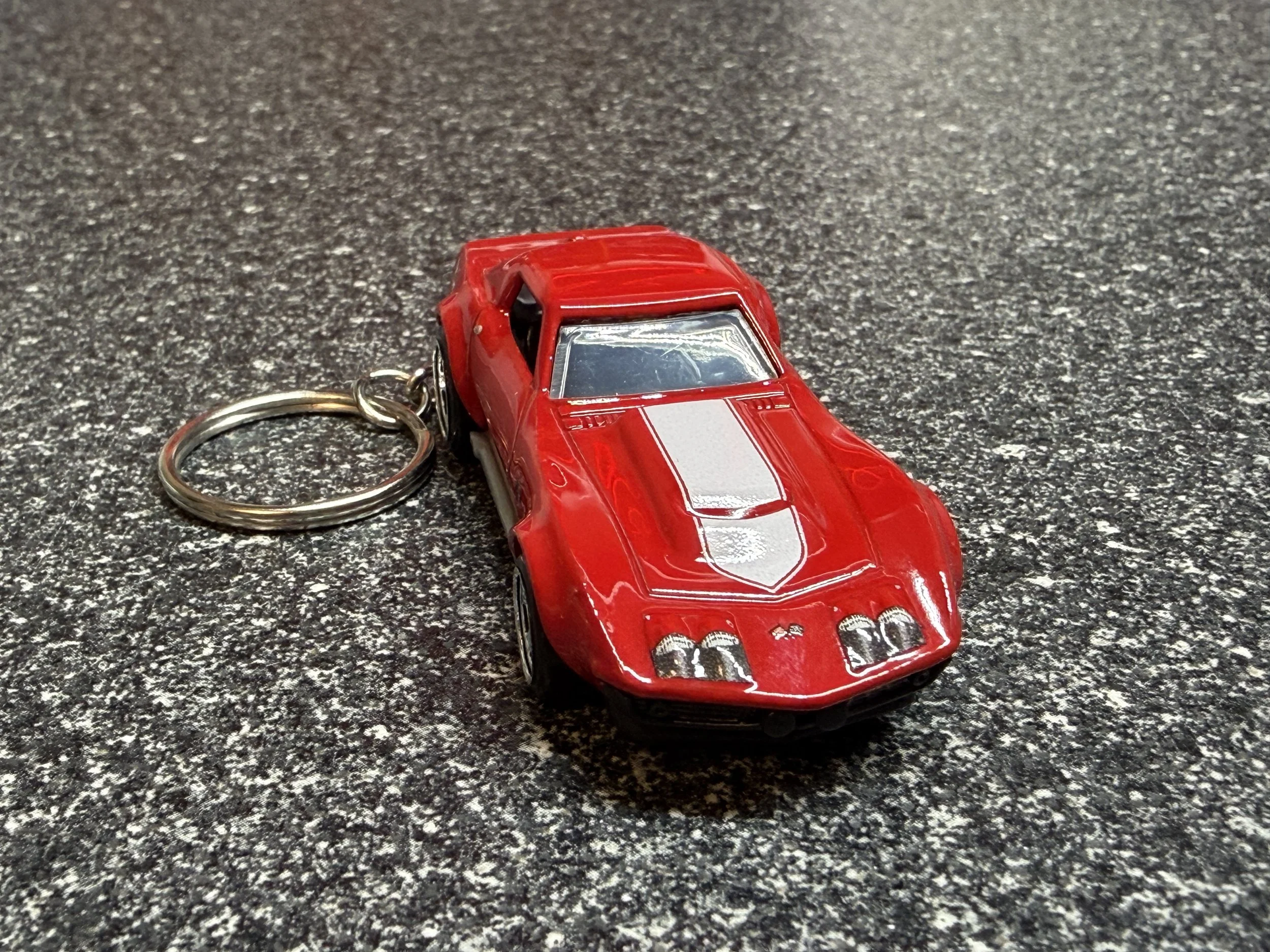 1969 Corvette Stingray Keychain Red COPO Hot Wheels Matchbox C3
