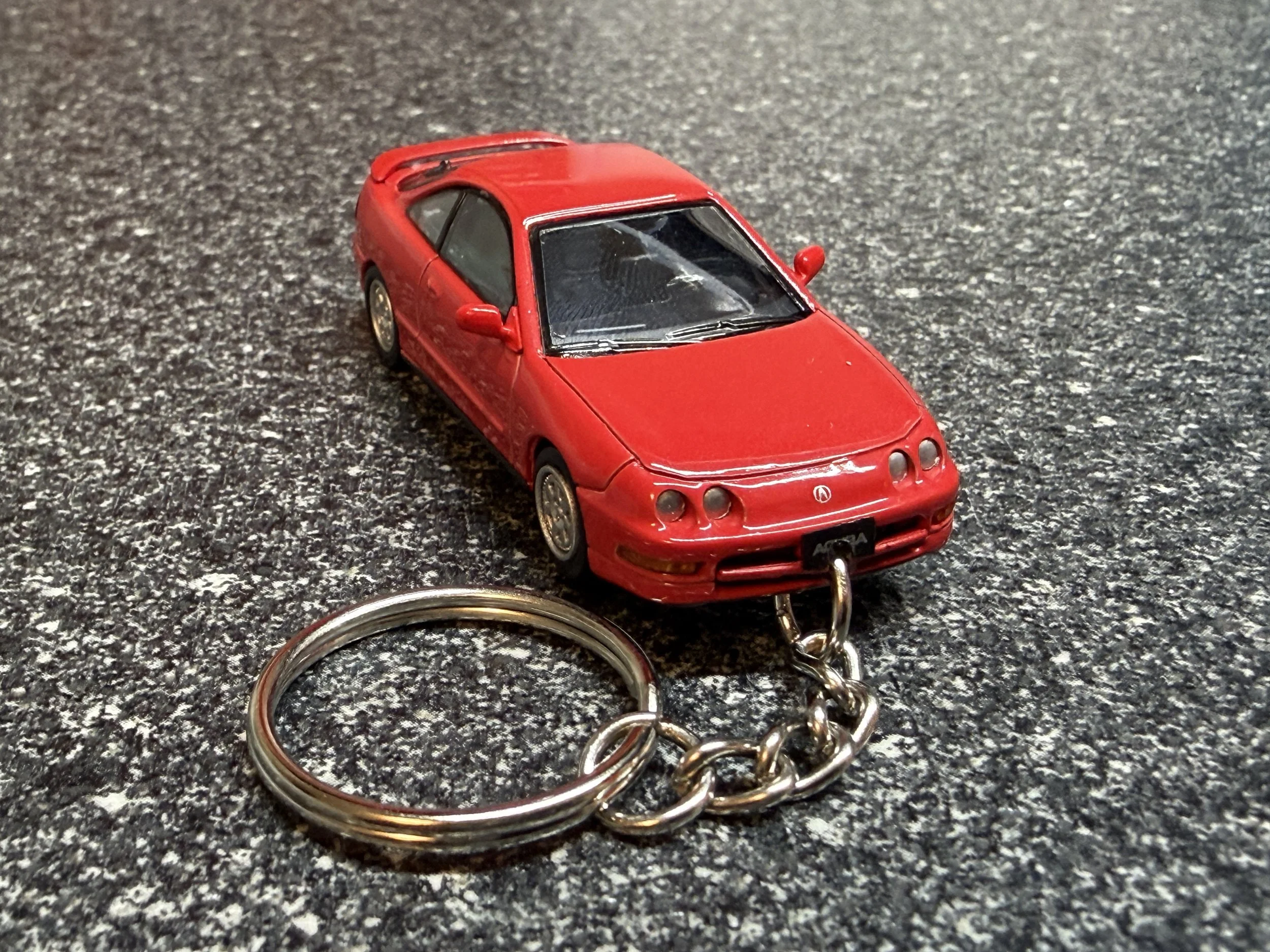 1996 Acura Integra GSR Keychain Red Hot Wheels Matchbox