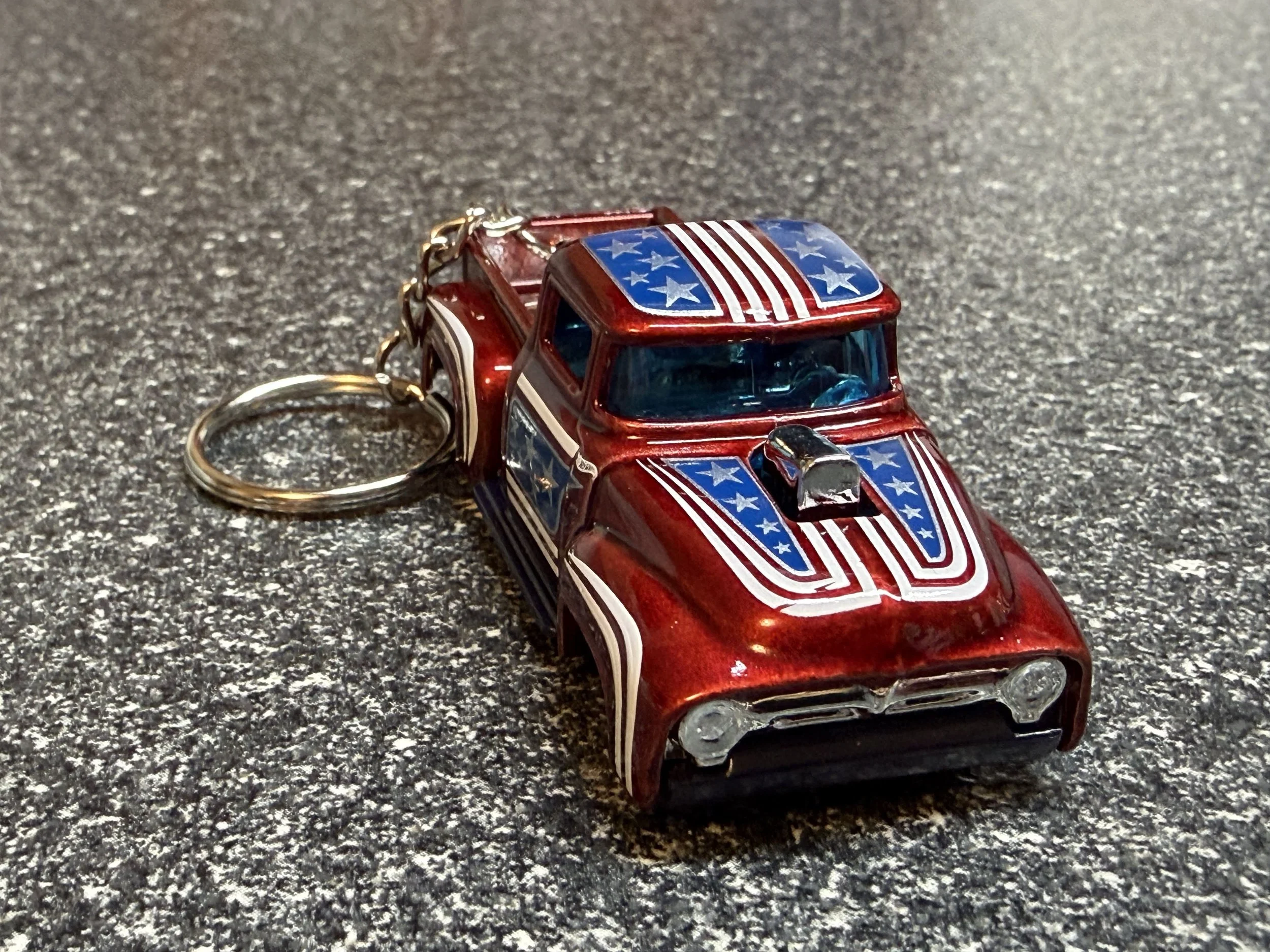 1956 Ford F100 F1 Keychain Red Hot Wheels Matchbox