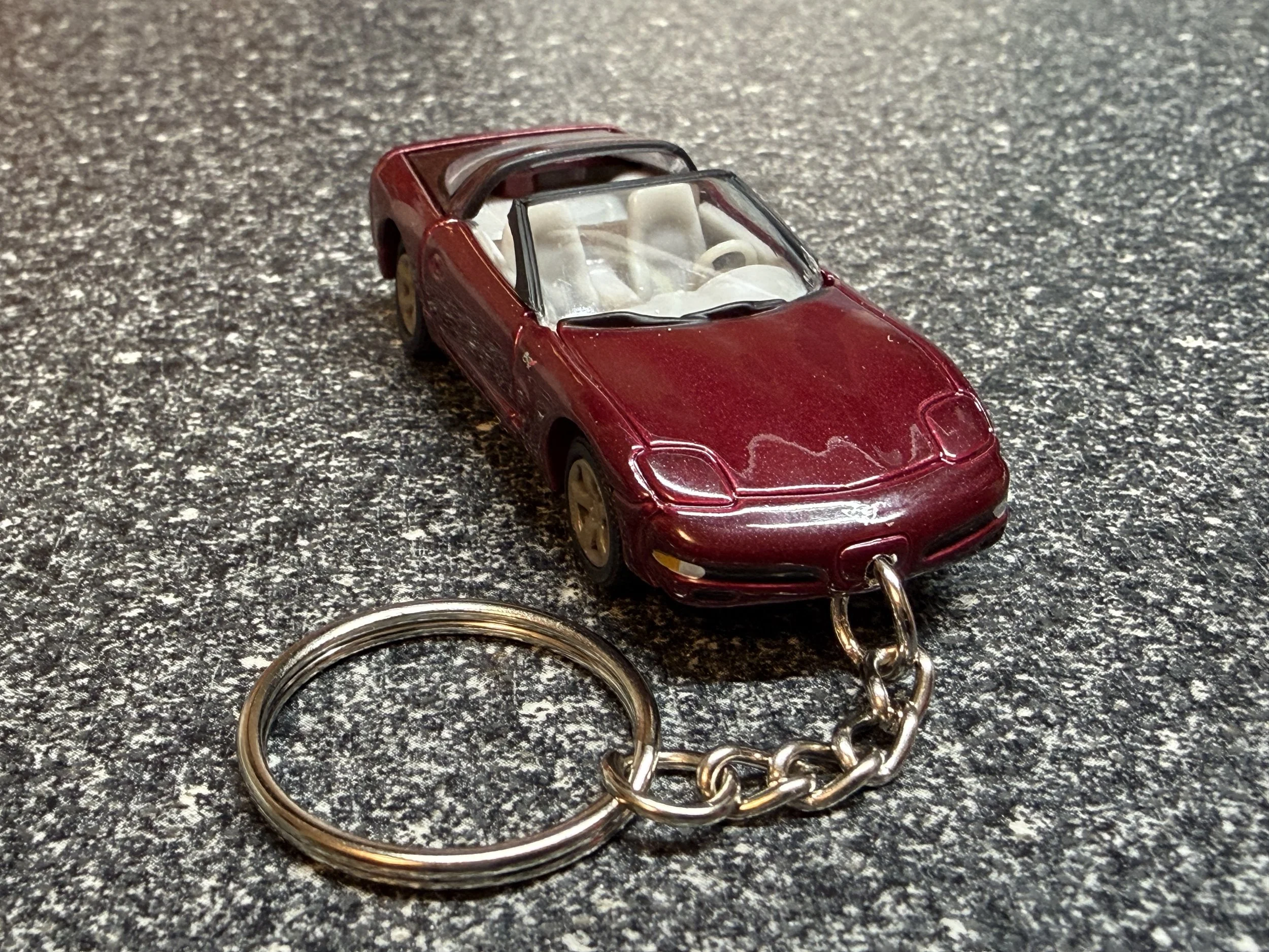C5 Corvette Keychain Anniversary Red Matchbox Hot Wheels 1997-2024
