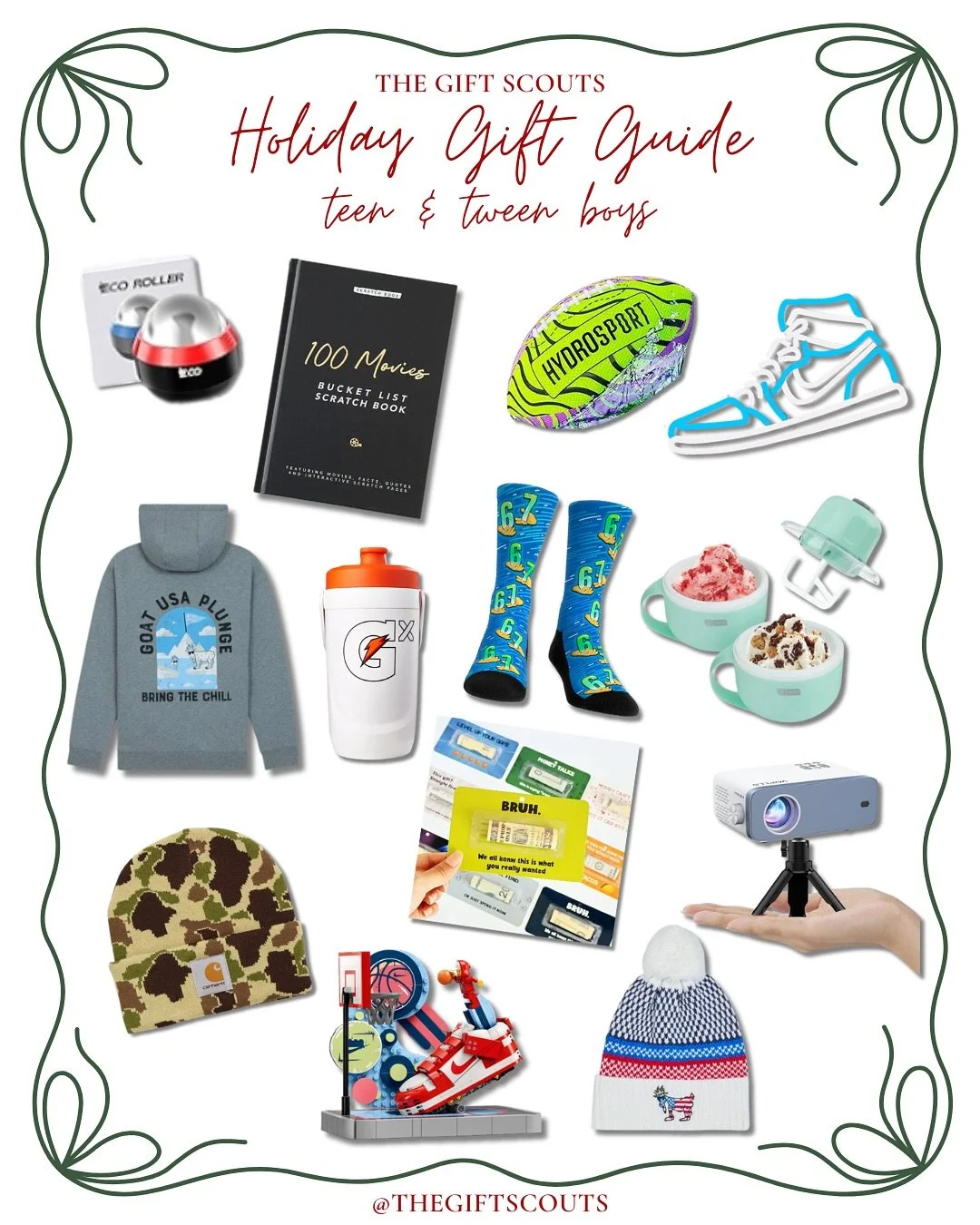 Teens &amp; tween boys gift guide! Tap the link in our bio to shop!