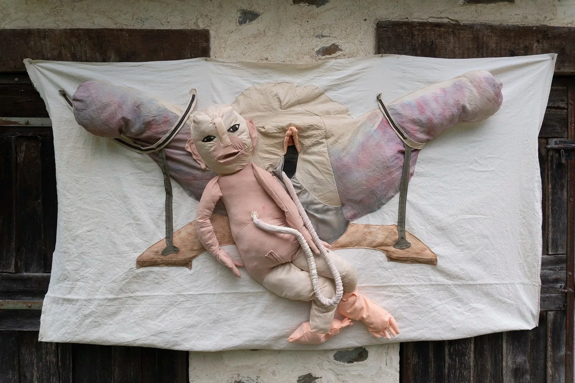 After Angélique du Coudray's 18th cent. mannequin for midwives