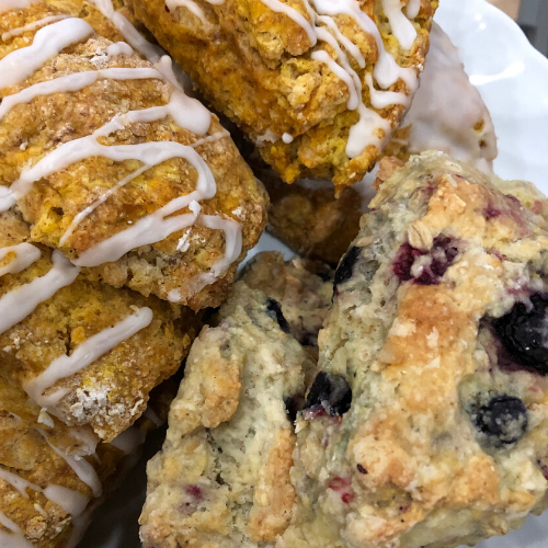 Pumpkin Spice Scones - 4 pack