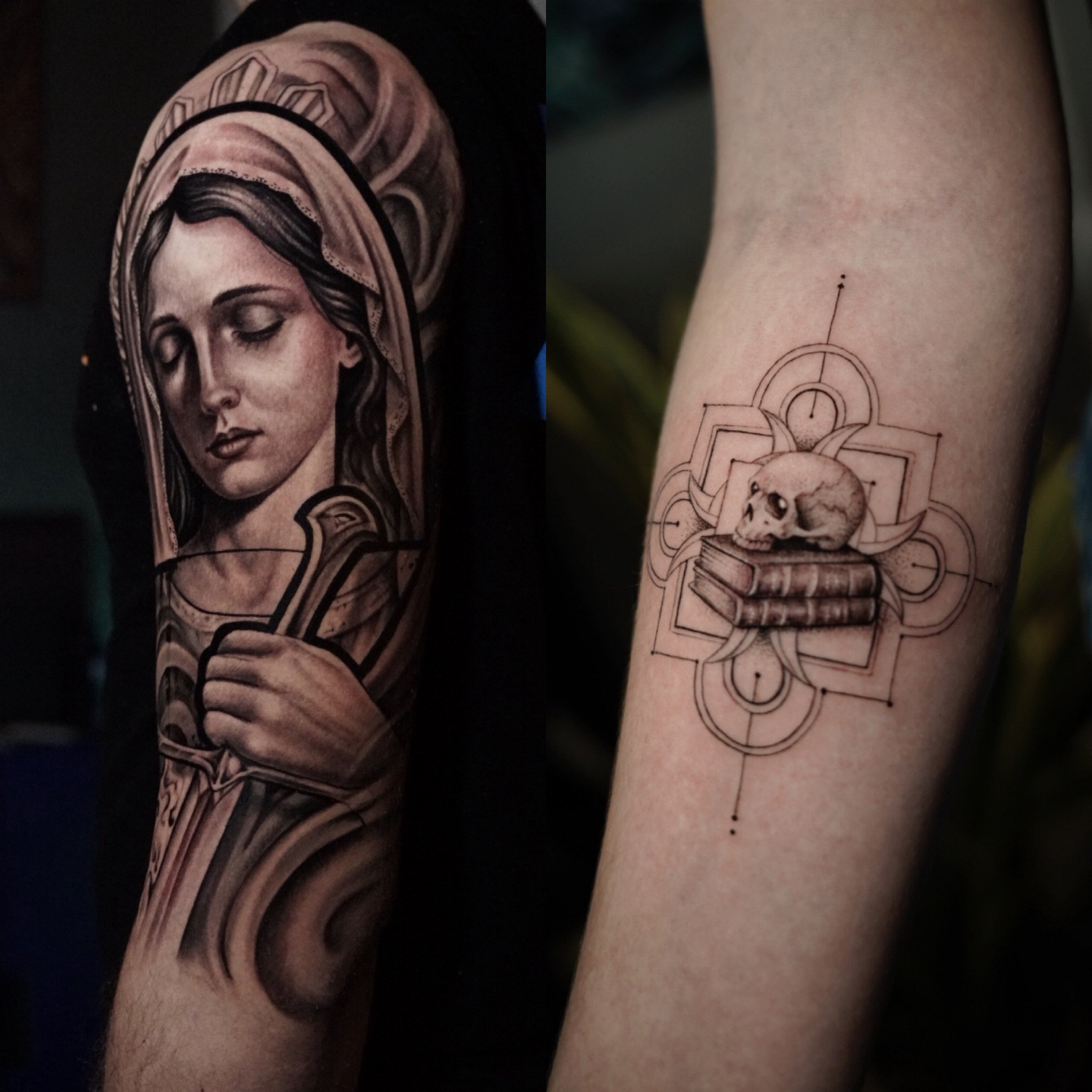 Black &amp; Grey Realism vs. Microrealism: What’s the Difference? (Charlotte, NC)