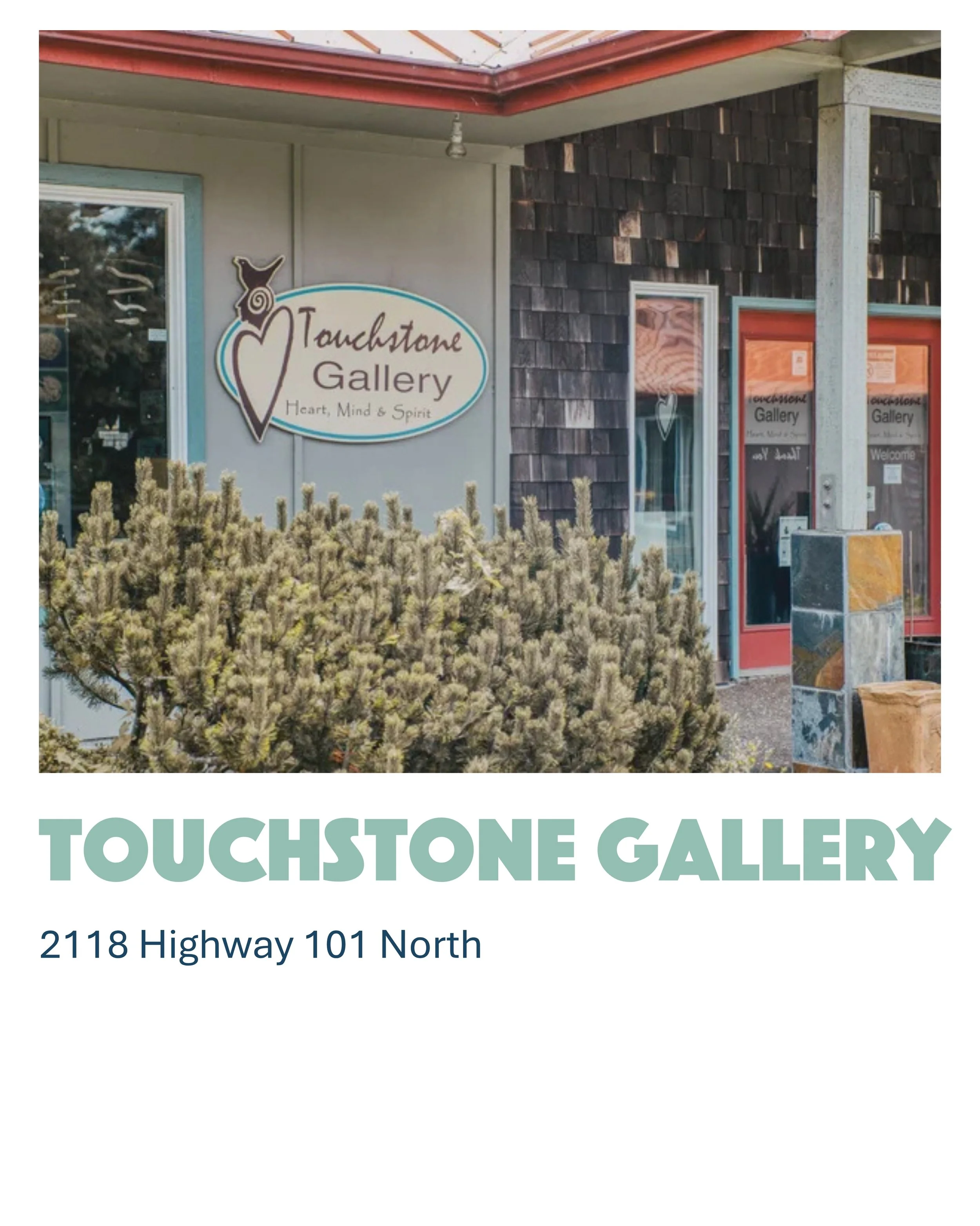 Touchstone Art Gallery in Yachats Oregon